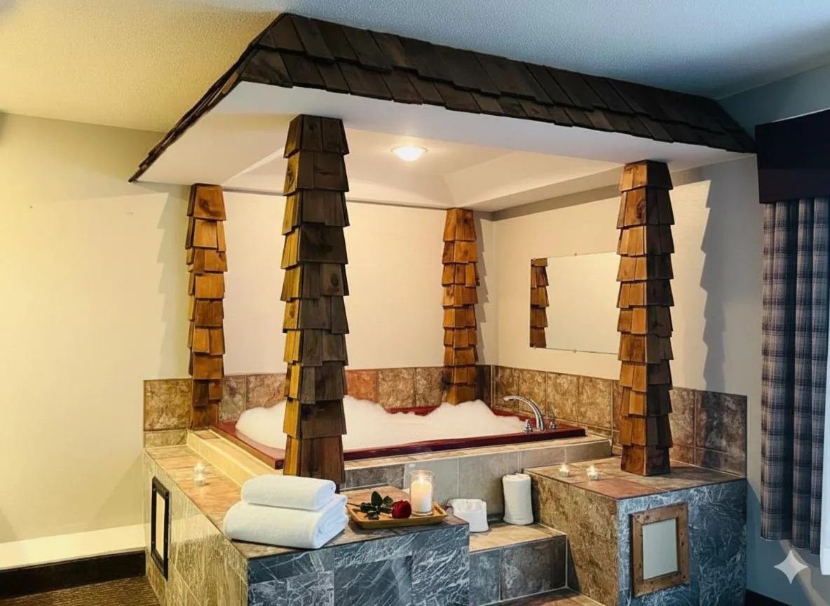 Bed in Country Inn & Suites by Radisson, Battle Creek, MI