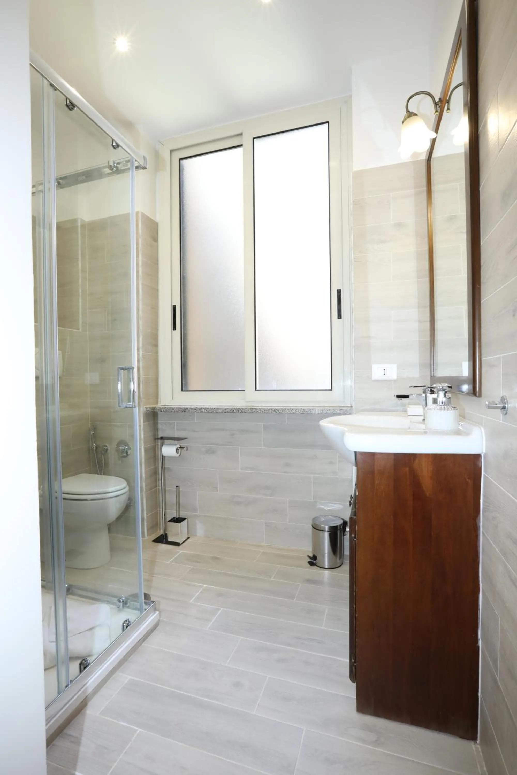 Shower in Unique luxury apartment and rooms