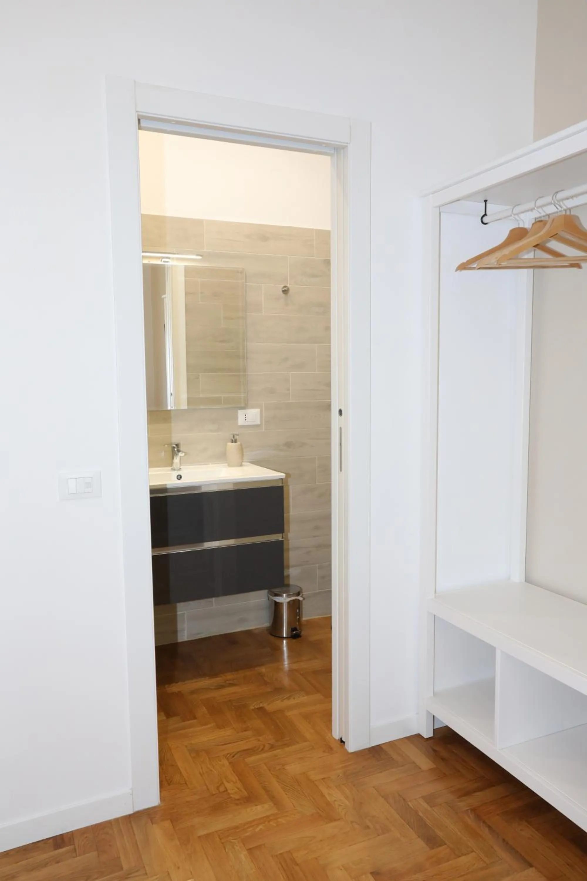 Shower in Unique luxury apartment and rooms