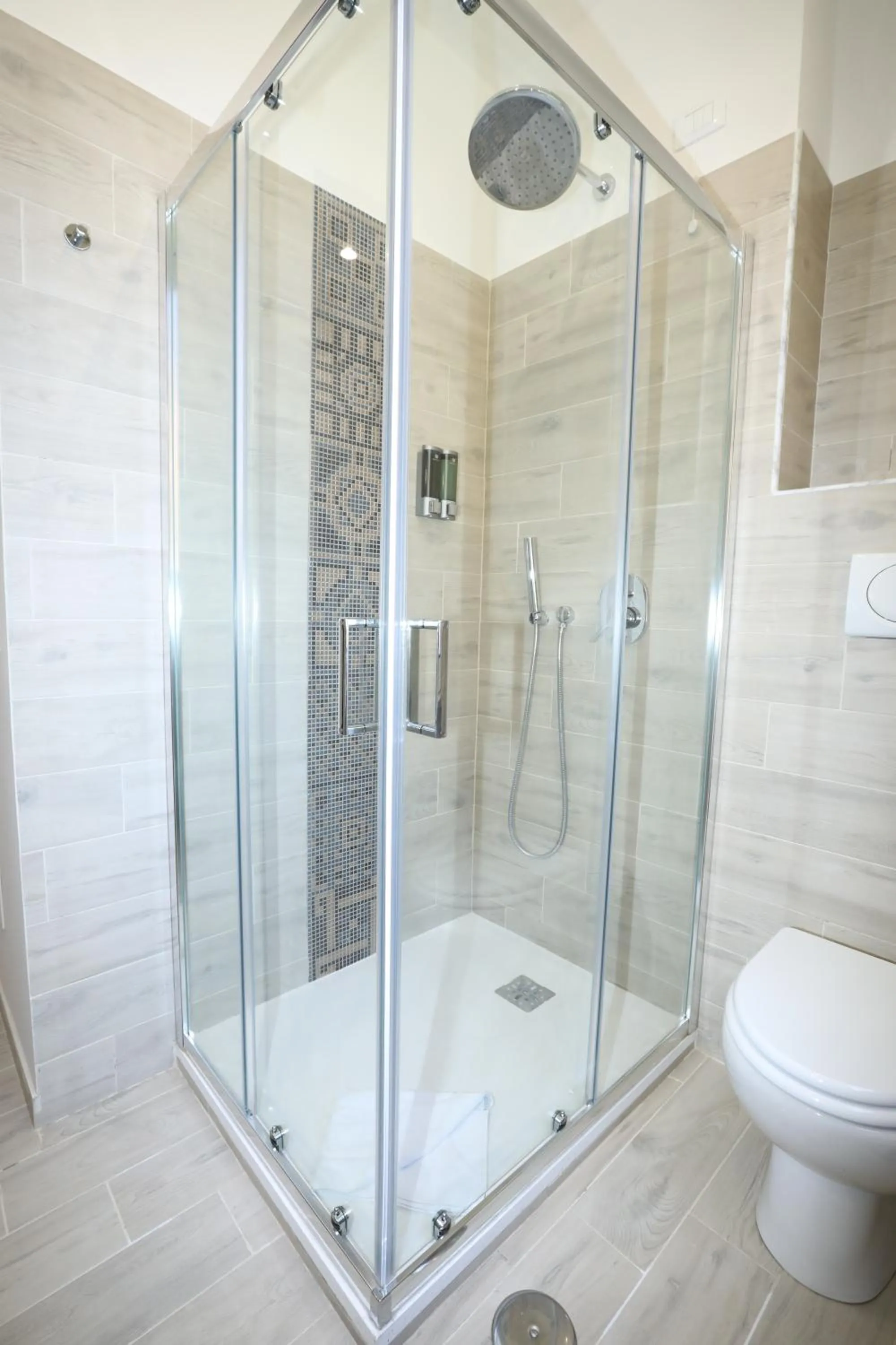 Shower in Unique luxury apartment and rooms