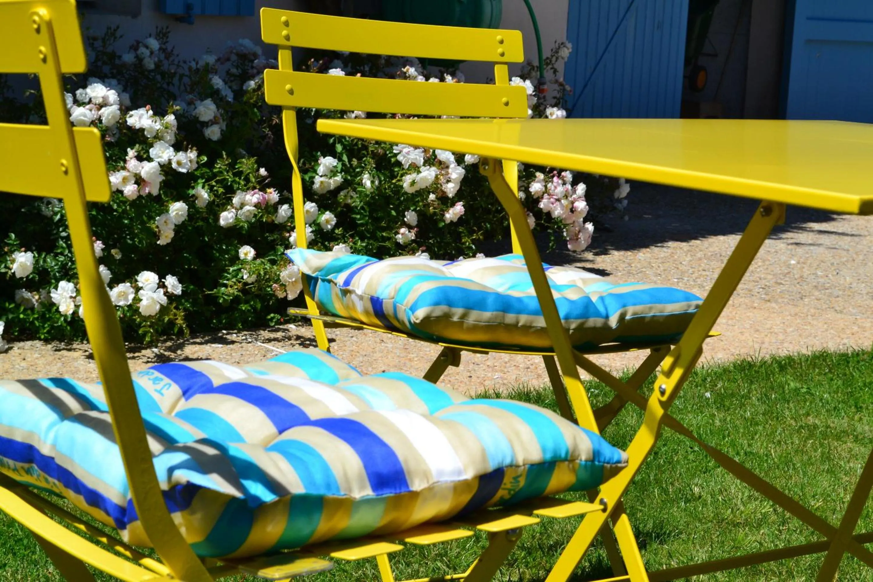Garden in L'instant bleu