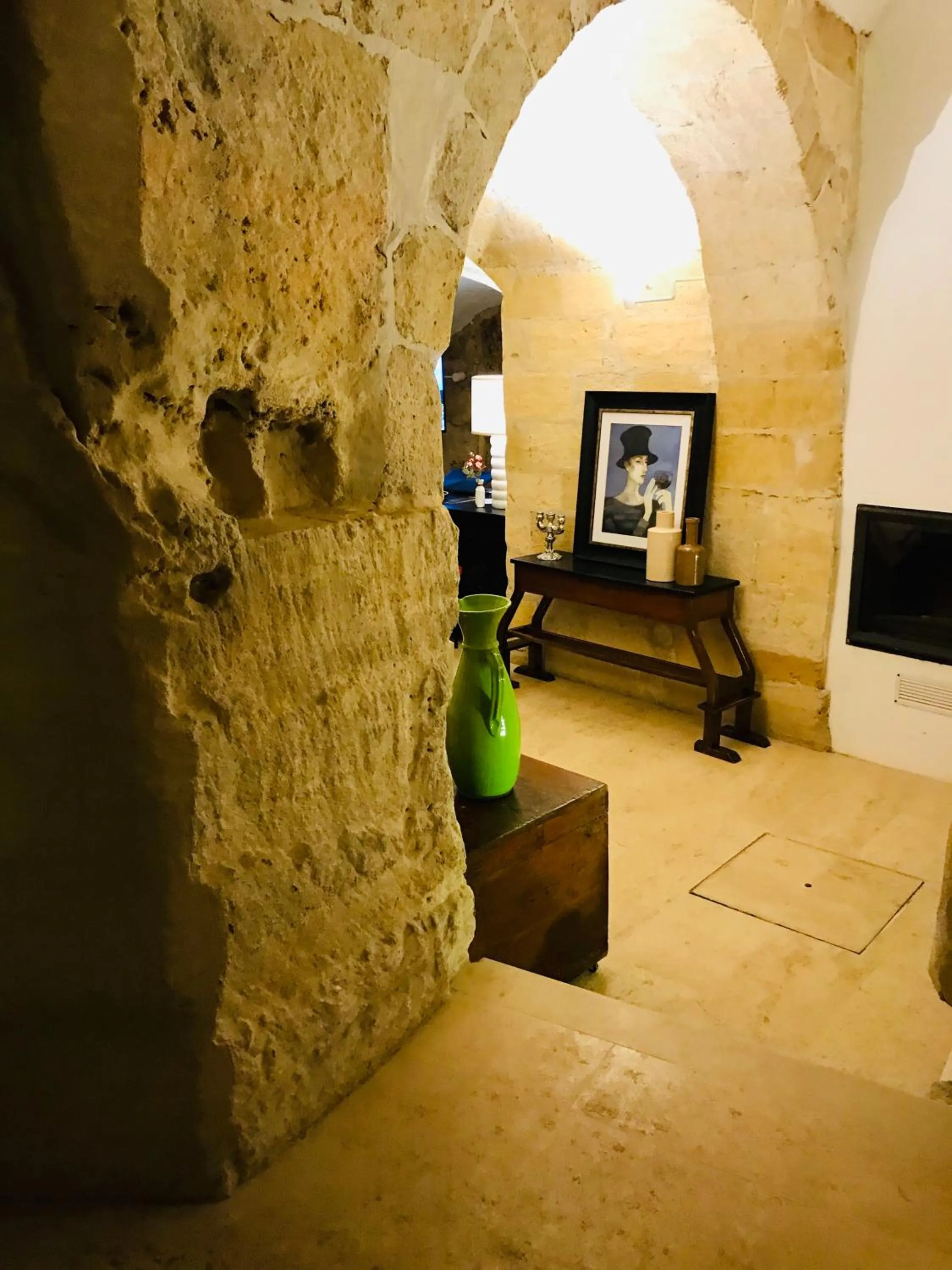 Communal lounge/ TV room in Ponticelli B&B Boutique