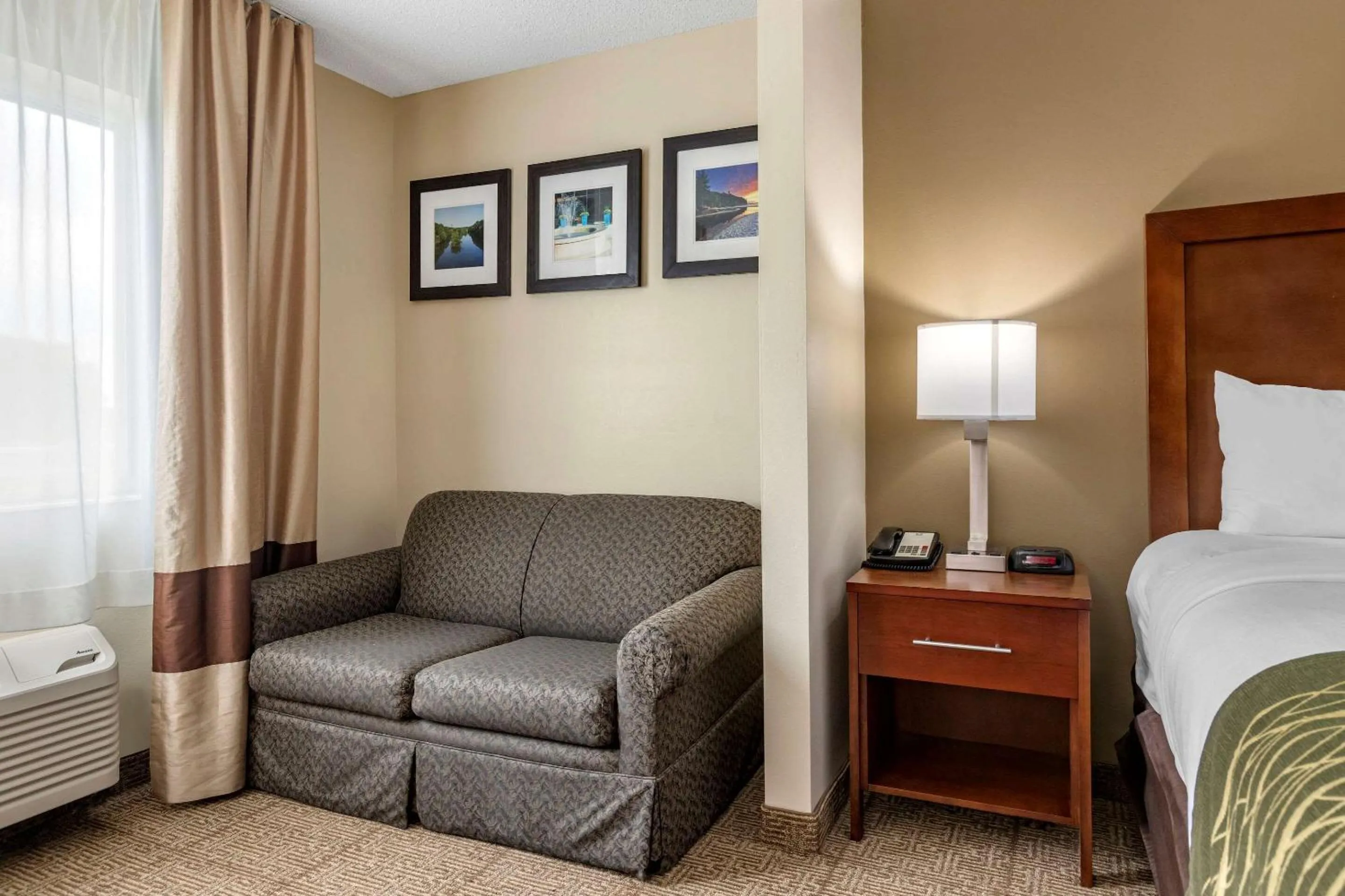 Photo of the whole room, Bed in Comfort Inn & Suites Dimondale - Lansing