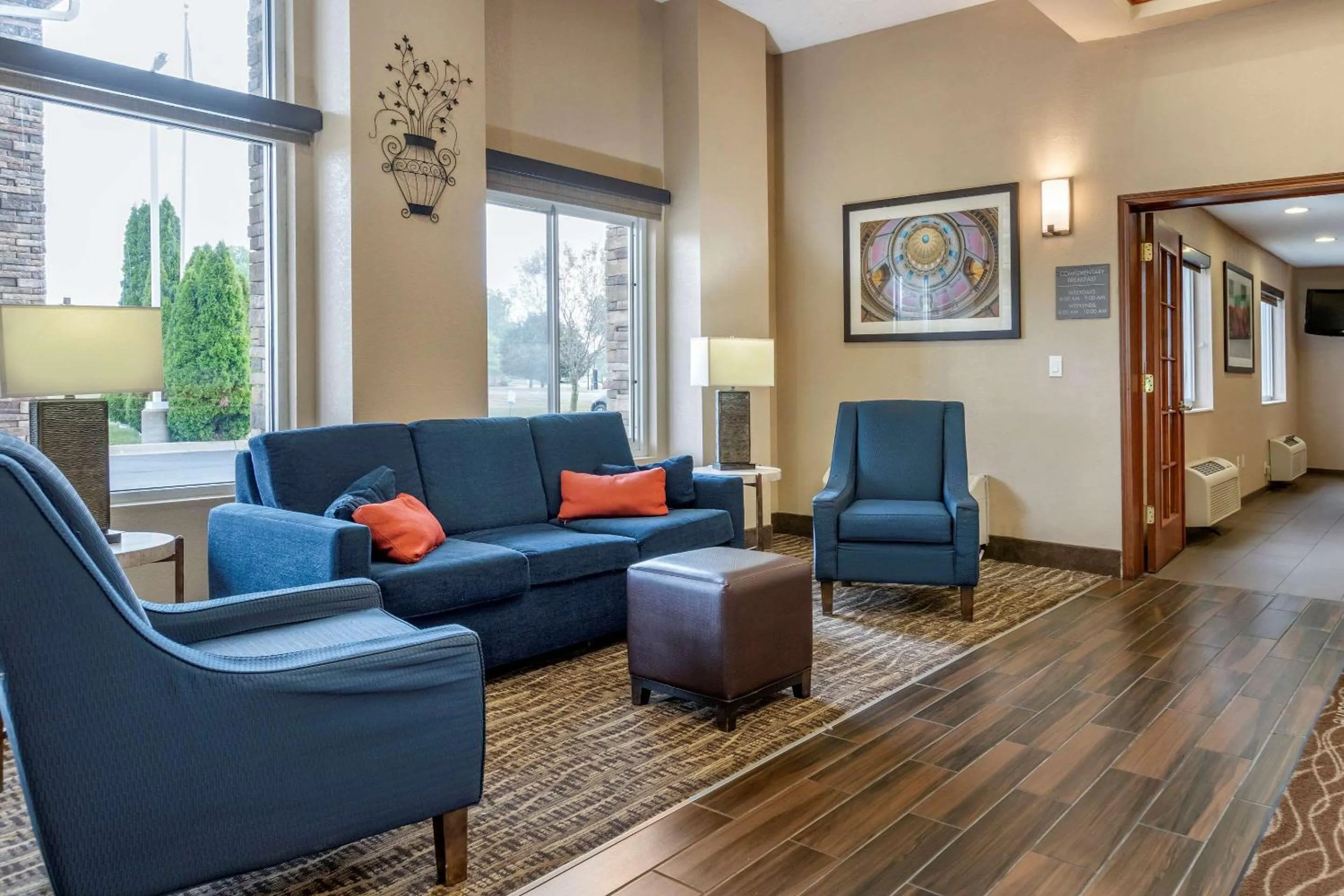 Lobby or reception in Comfort Inn & Suites Dimondale - Lansing