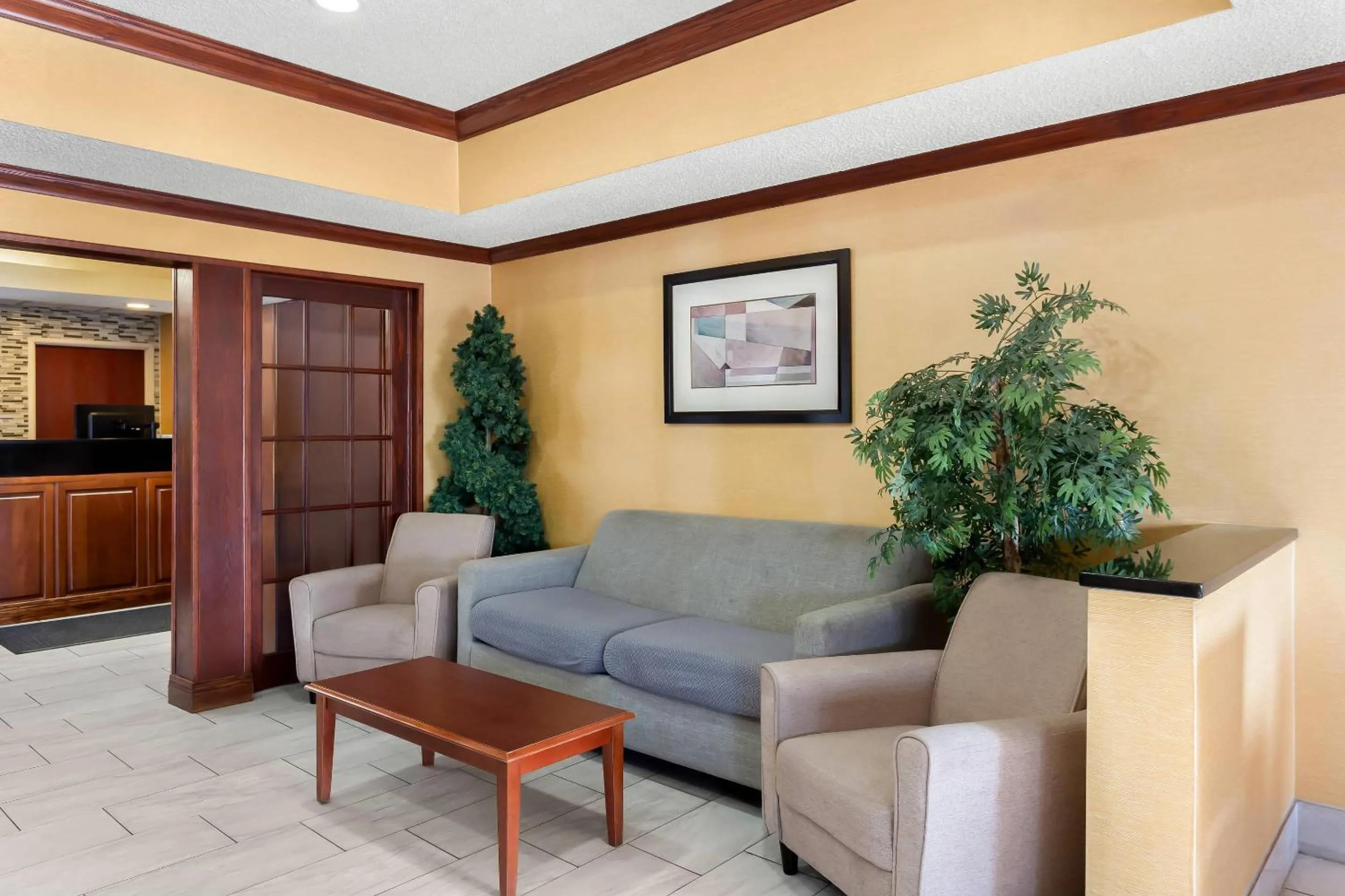 Lobby or reception in Quality Inn & Suites Niles