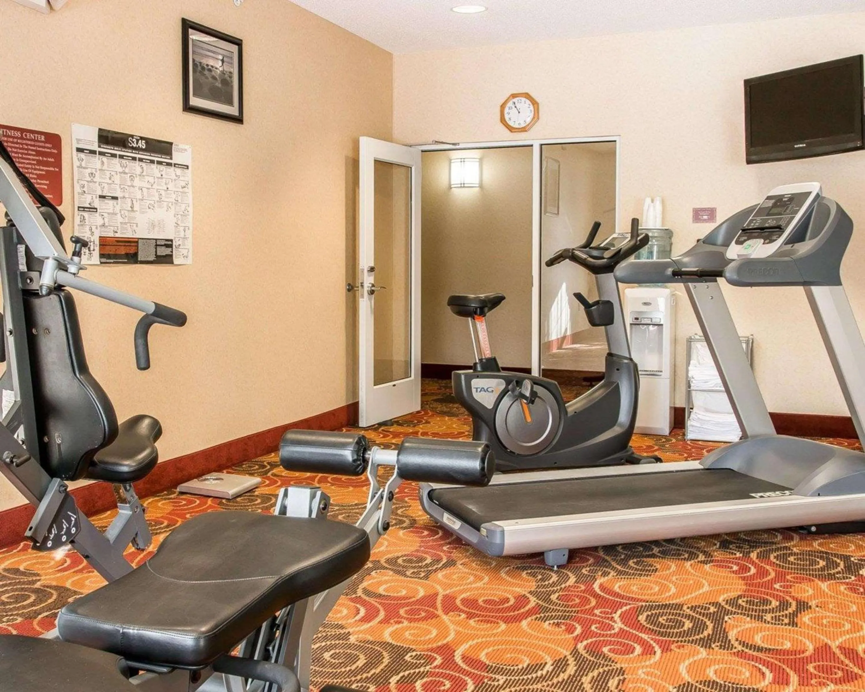Fitness centre/facilities in Quality Inn Near Interstate I94