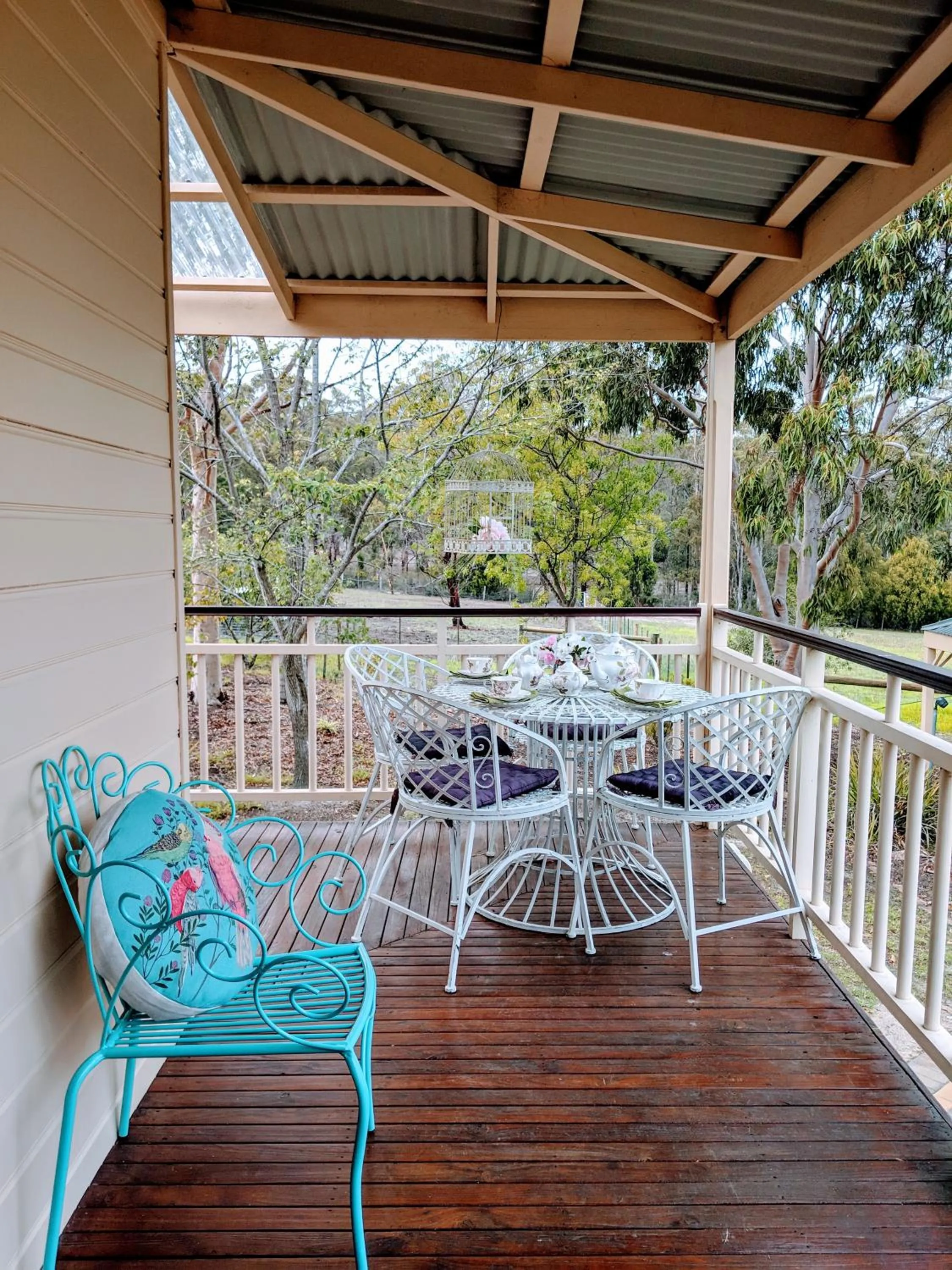 Balcony/Terrace in Nicholson BnB and Arts Centre