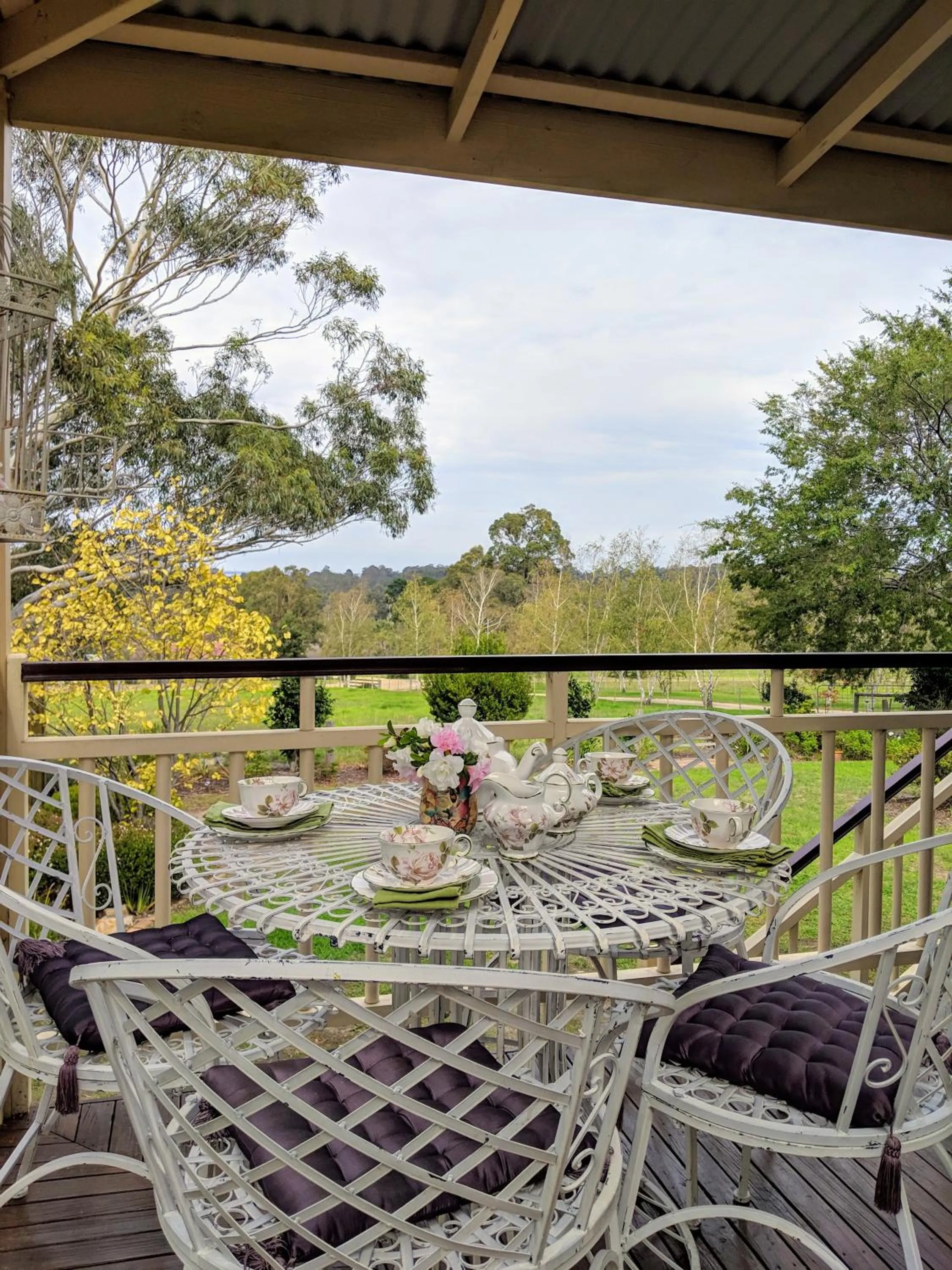 Balcony/Terrace in Nicholson BnB and Arts Centre