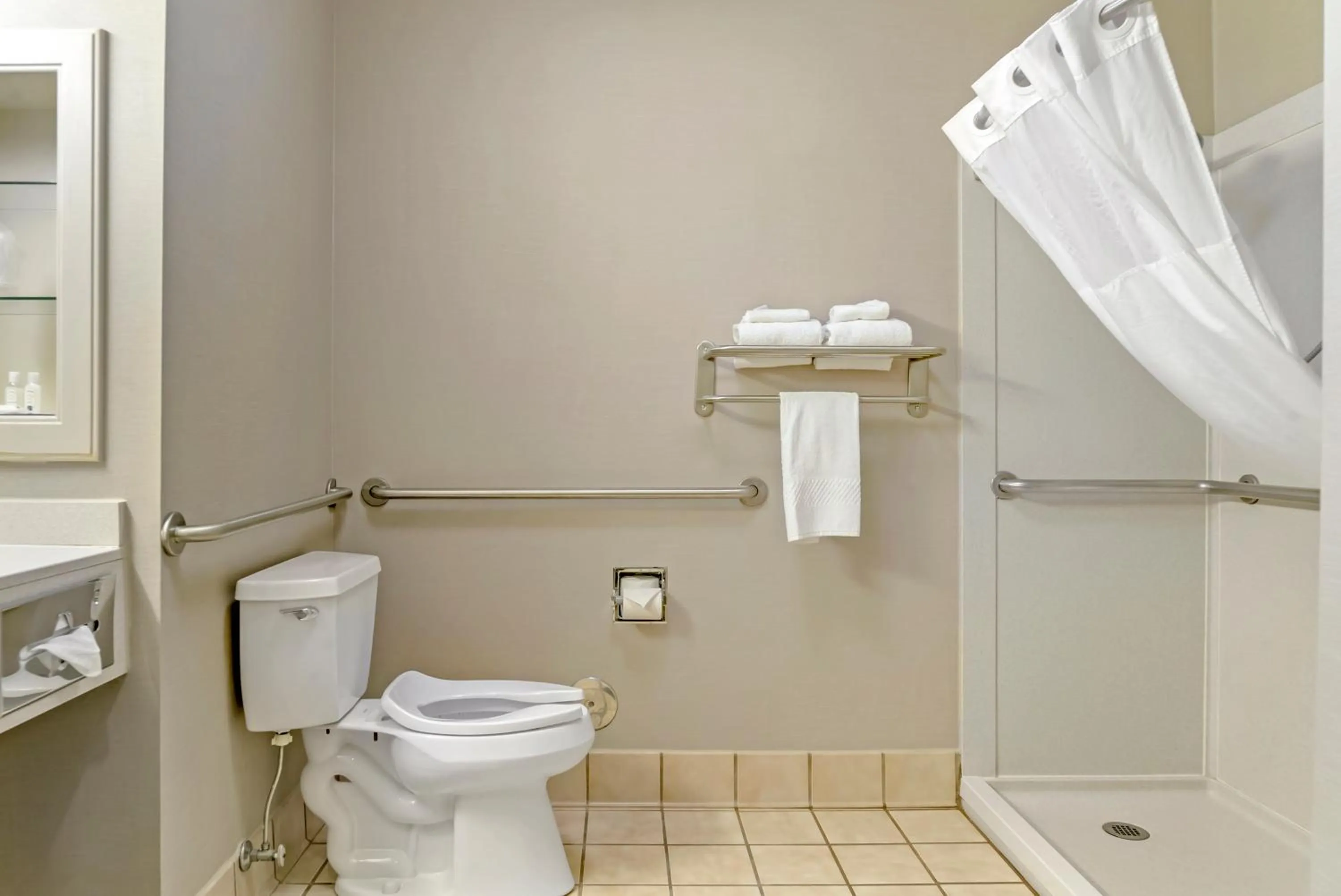 Toilet in Quality Inn & Suites Monroe