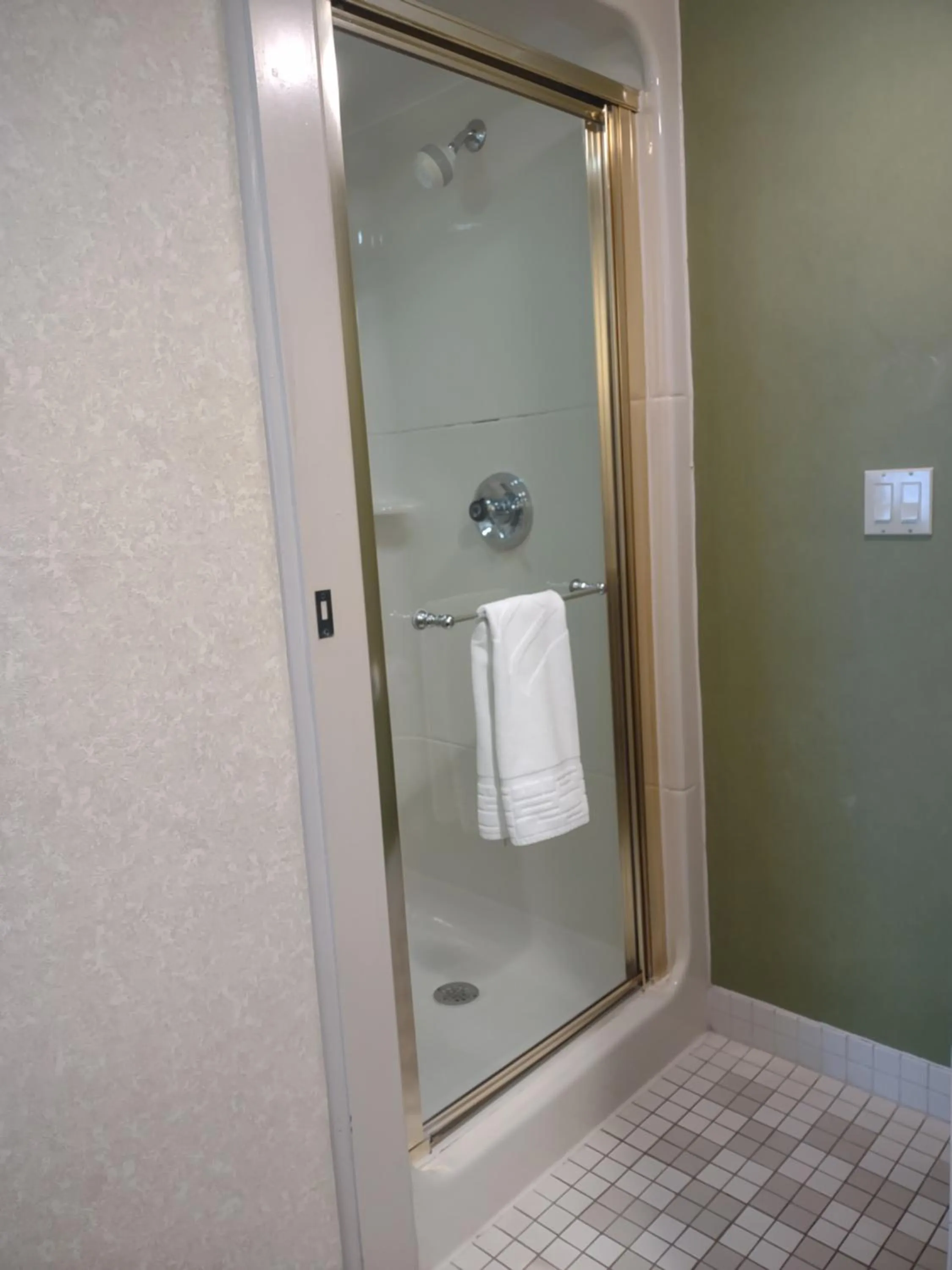 Shower in Baymont by Wyndham Flat Rock