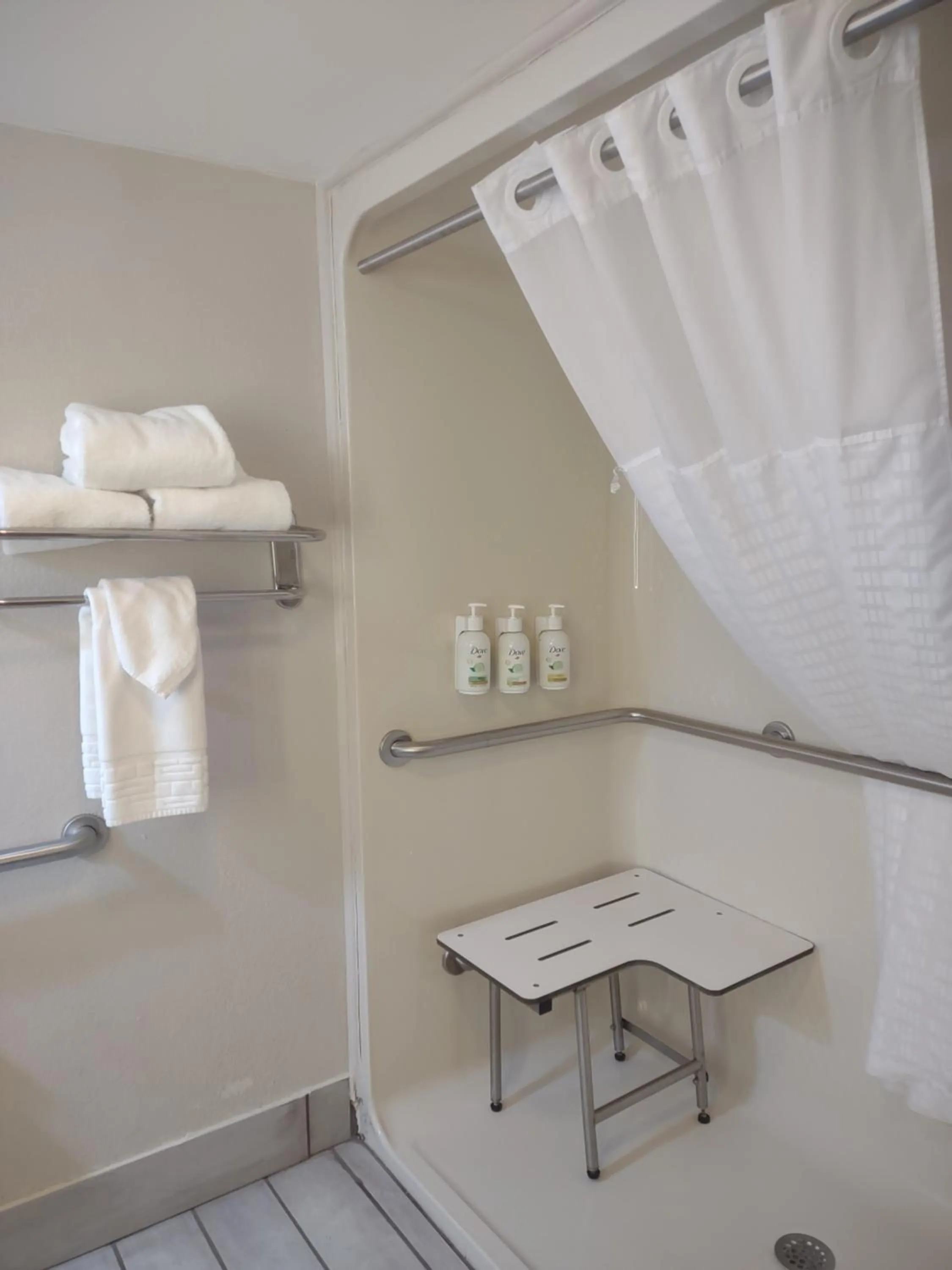 Shower in Baymont by Wyndham Flat Rock