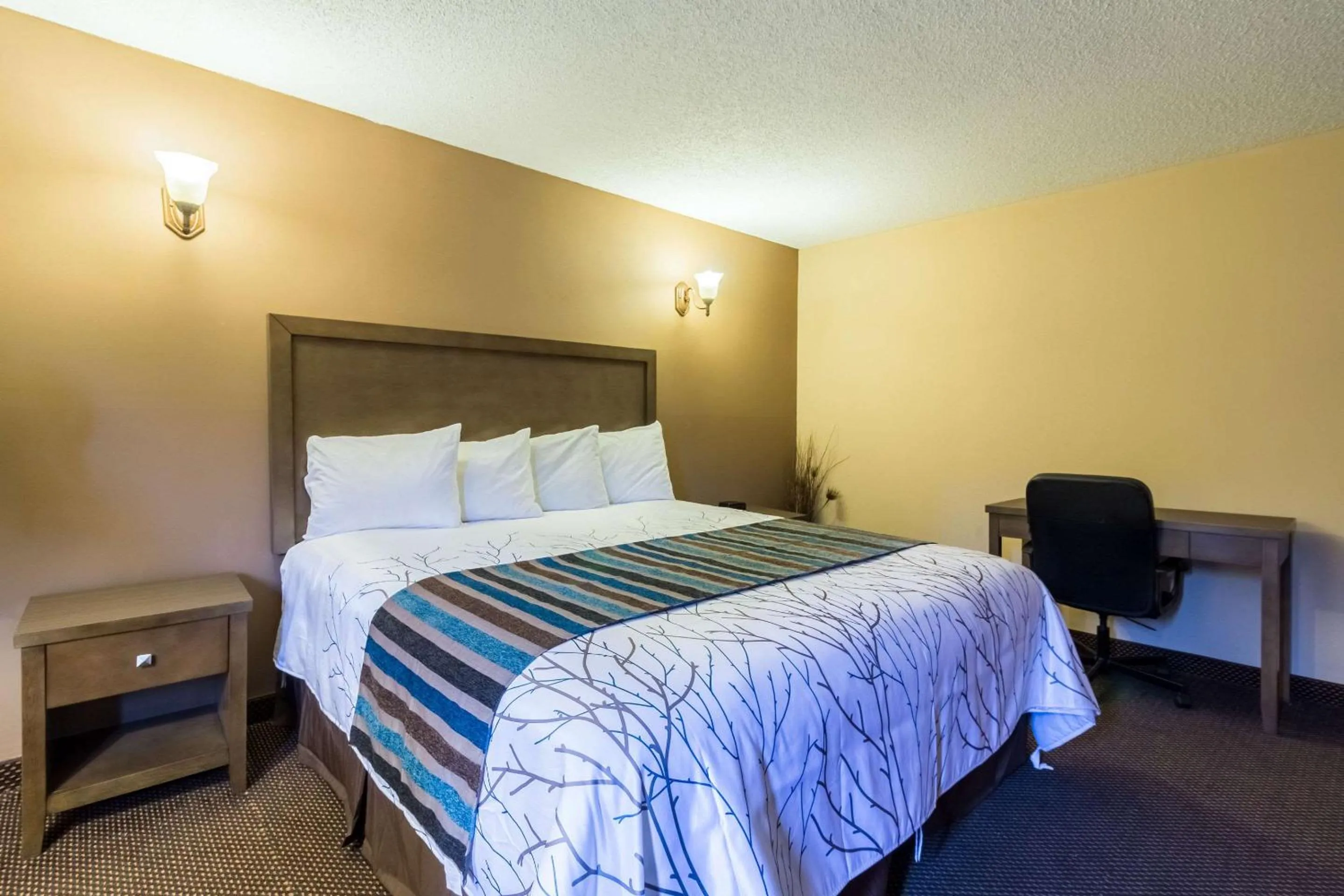 Bedroom, Bed in Rodeway Inn