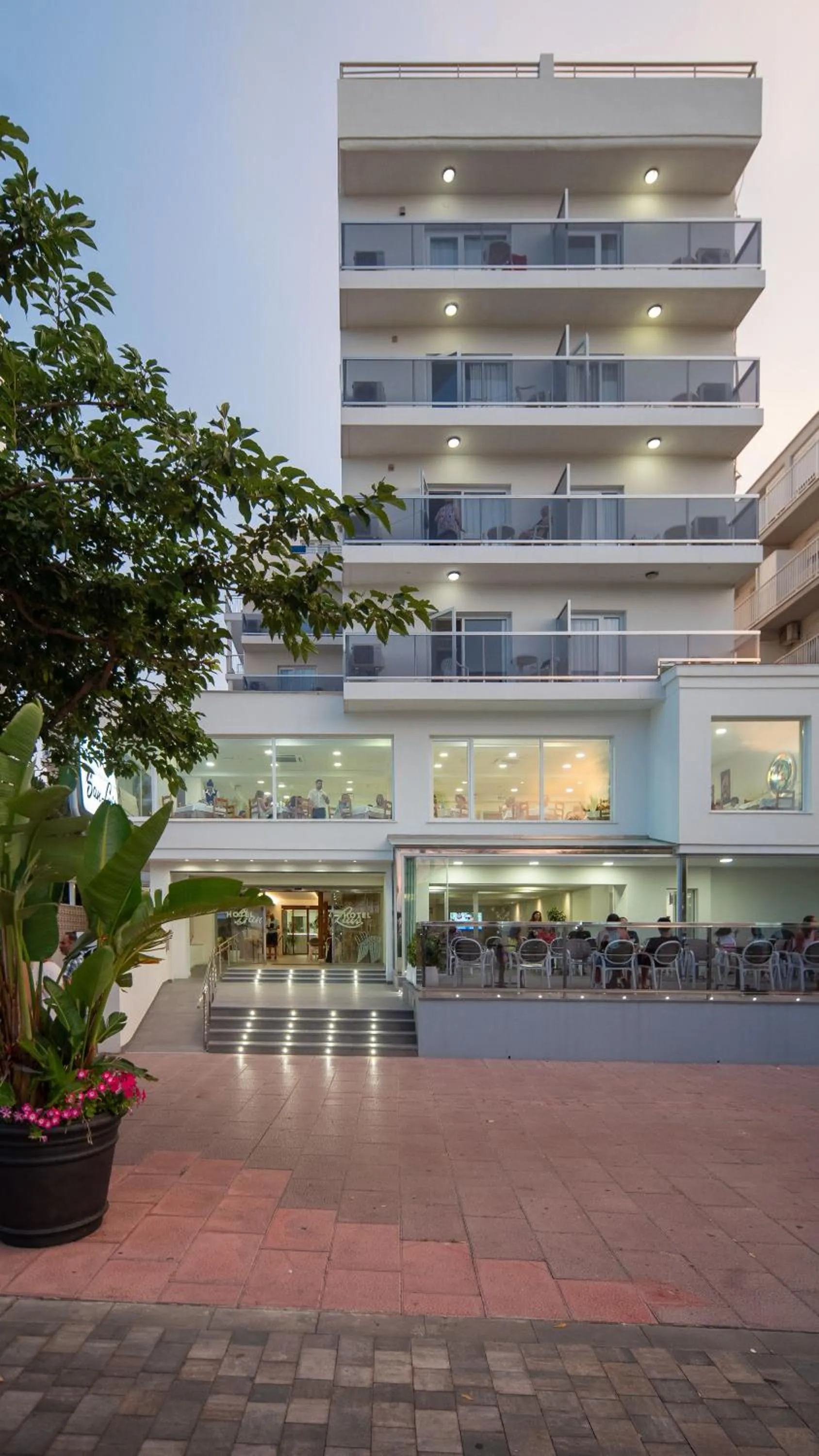 Property building in Hotel San Luis