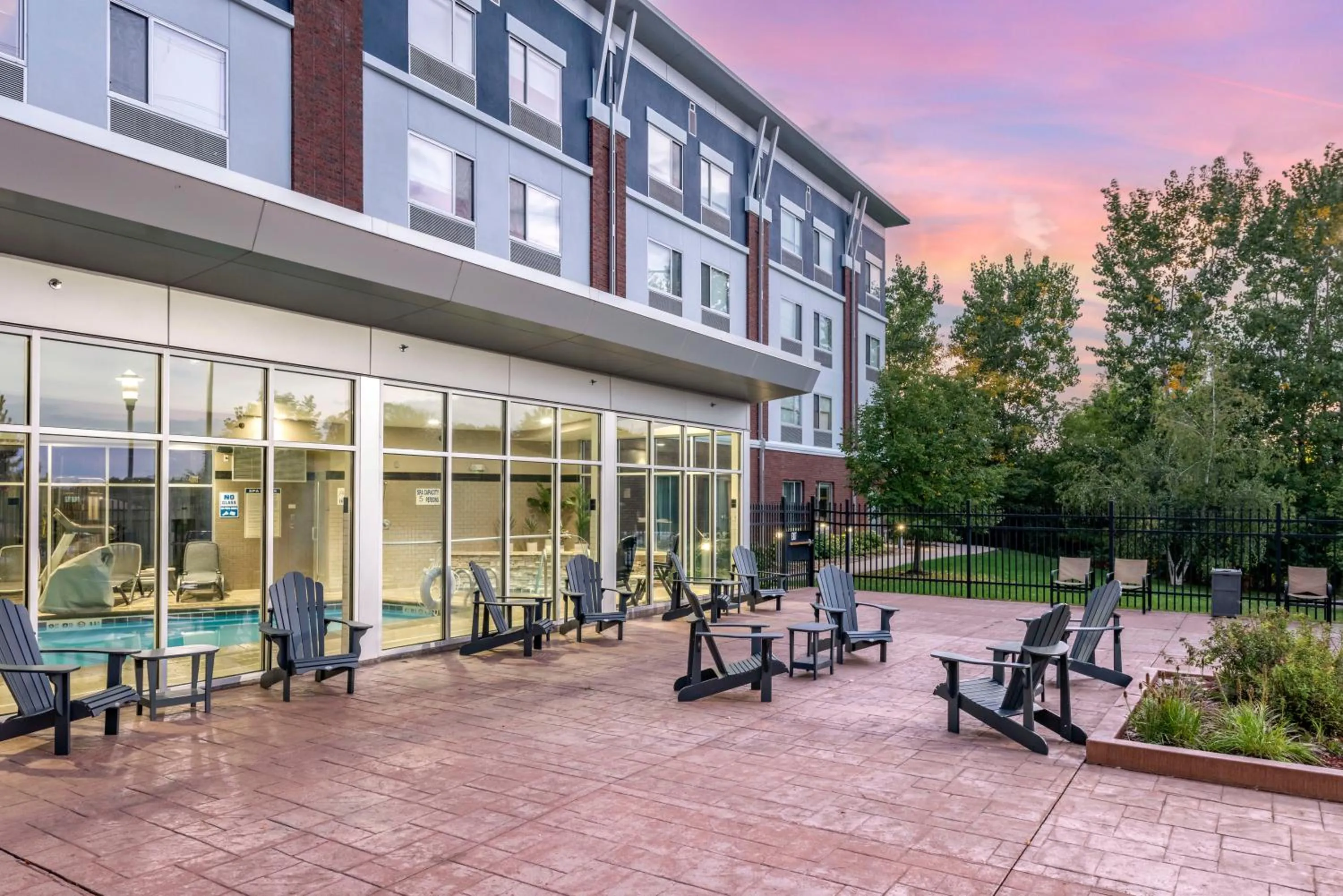 Patio in Cambria Hotel Minneapolis Maple Grove