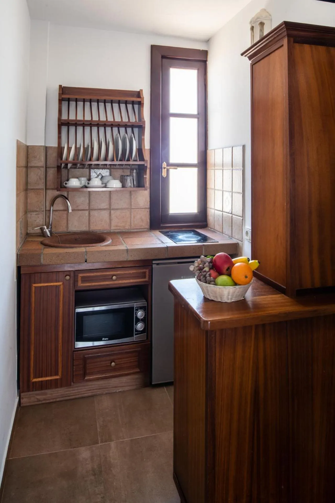 Kitchen or kitchenette in Nazaret Mansion