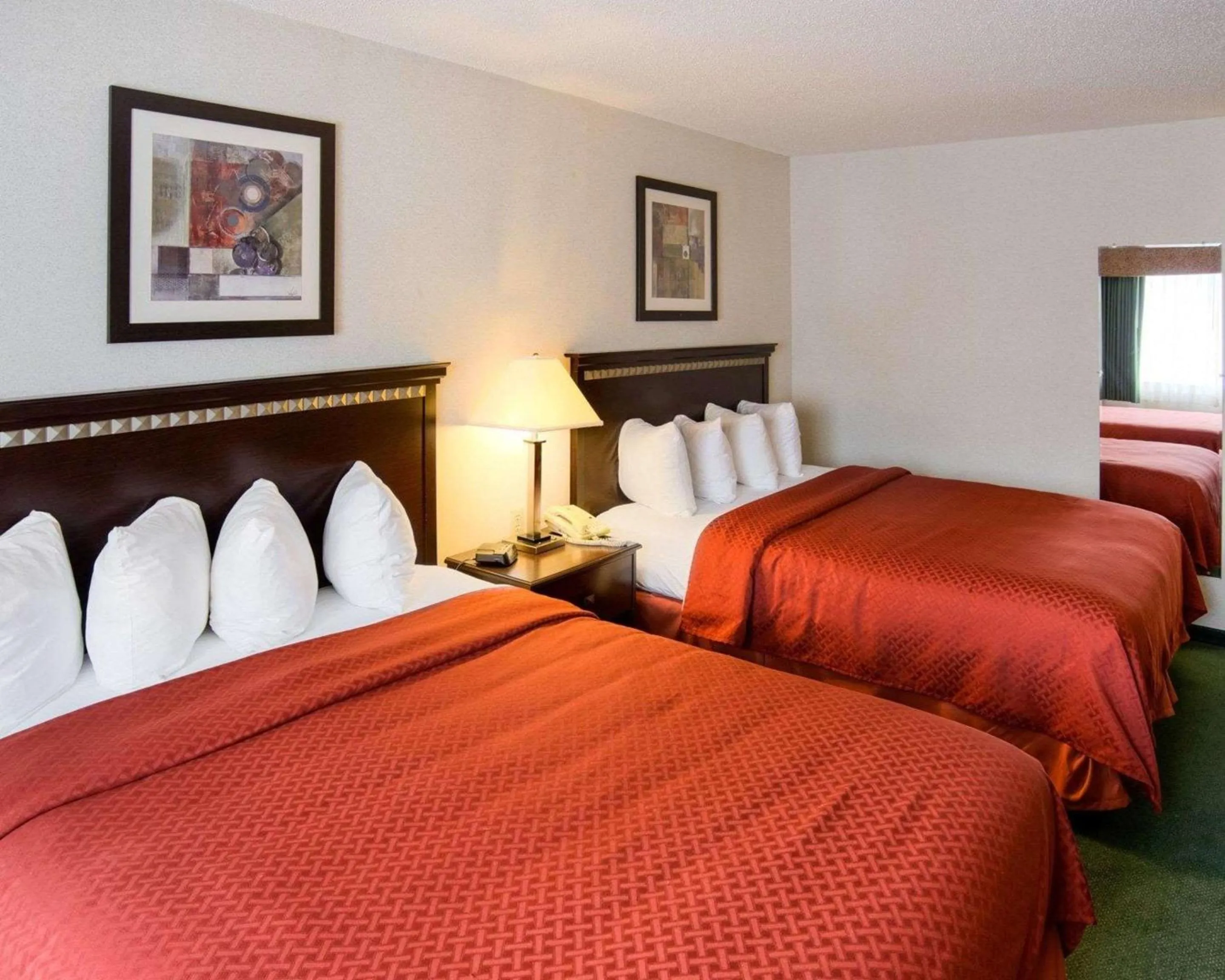 Photo of the whole room, Bed in Quality Inn near Northtown Mall & National Sports Center