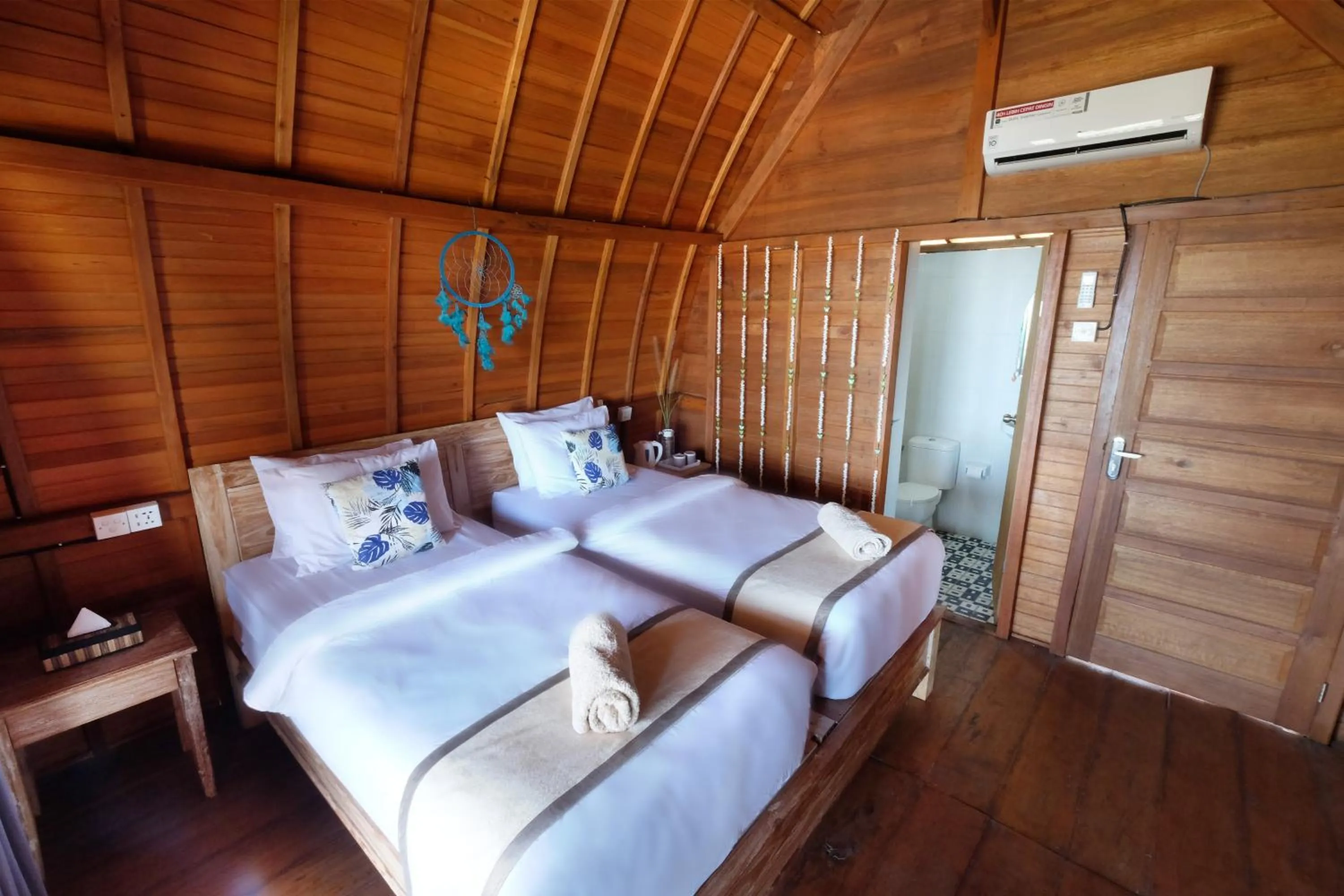 Bed in Adara Beach Huts