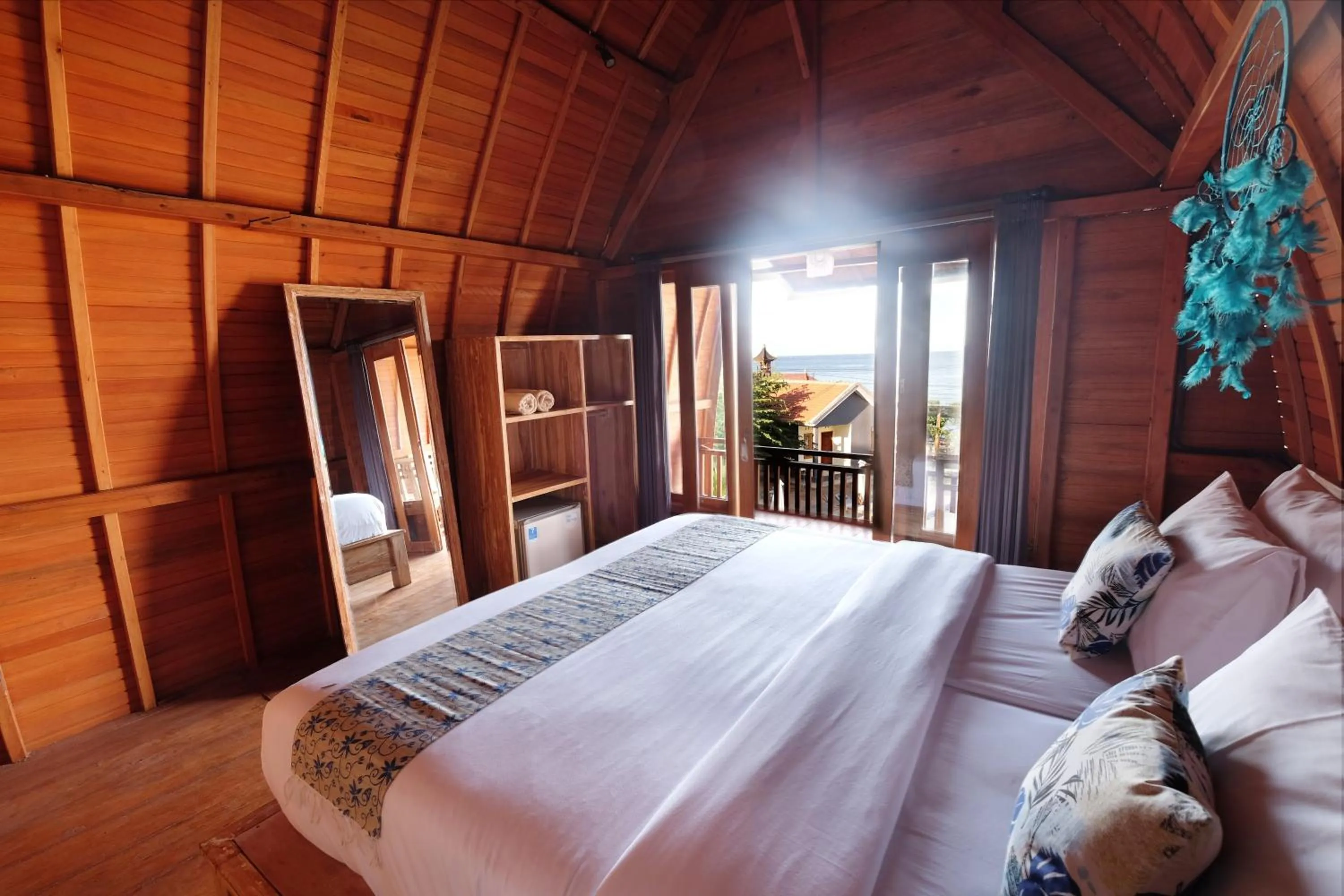 Bed in Adara Beach Huts