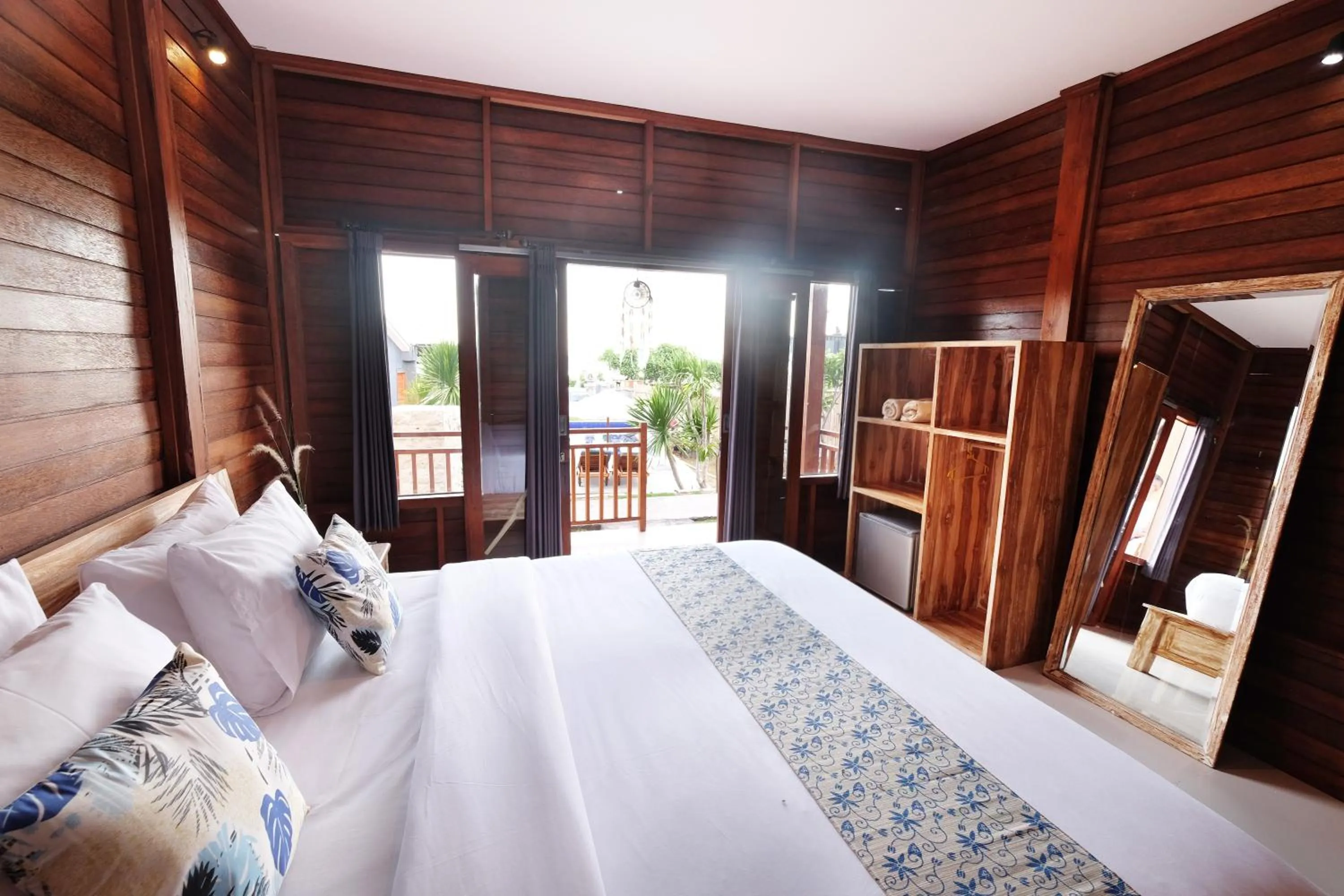 Bed in Adara Beach Huts