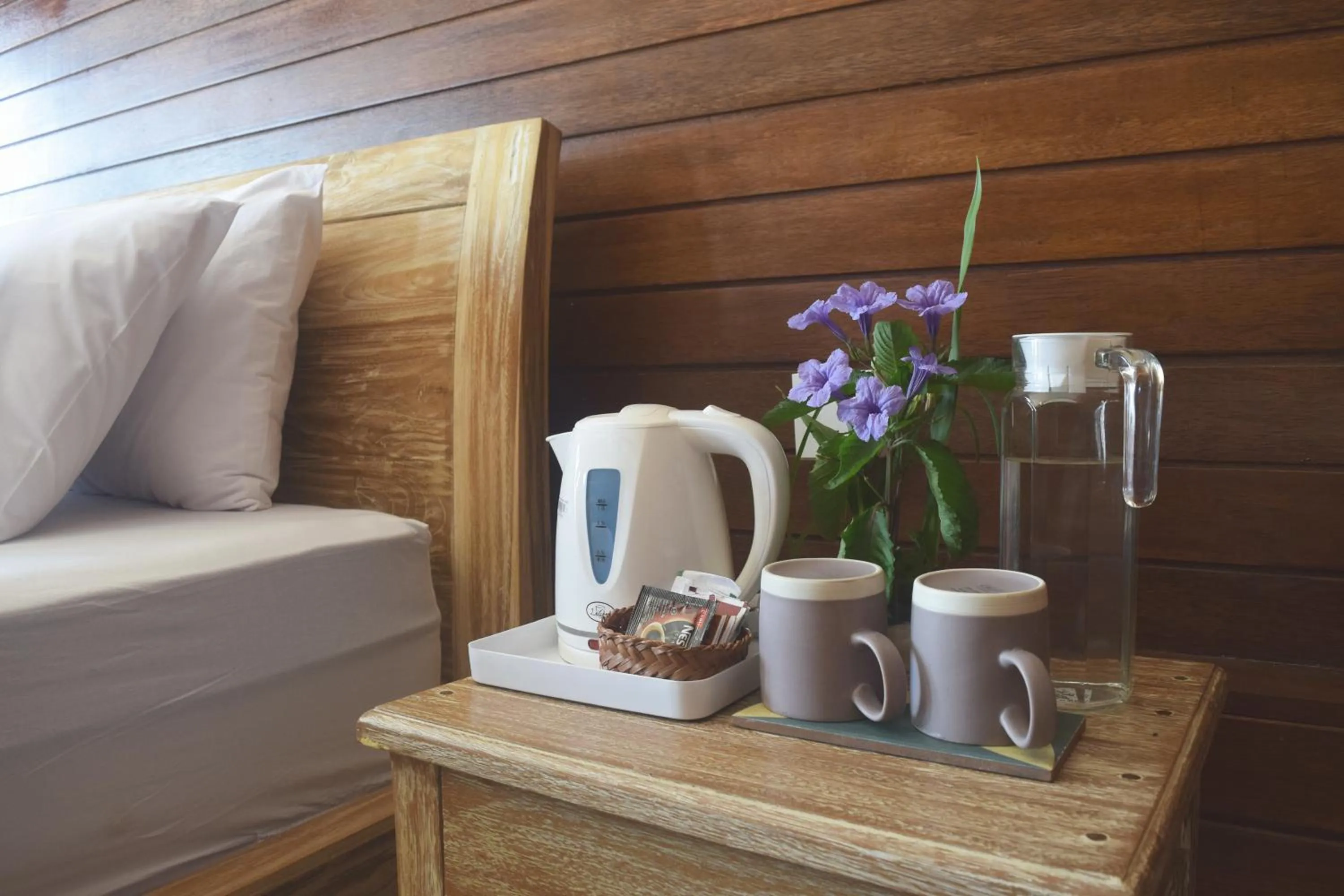 Coffee/tea facilities in Adara Beach Huts