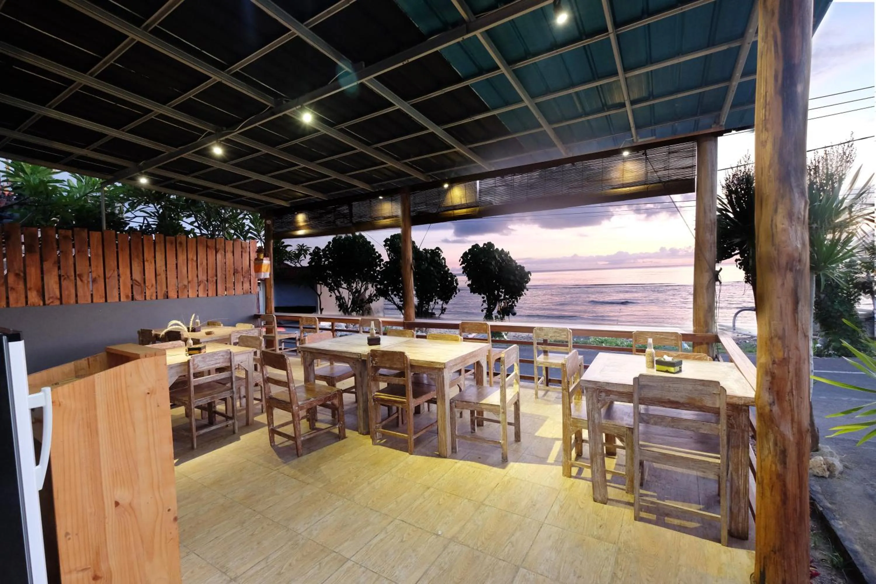 Patio in Adara Beach Huts