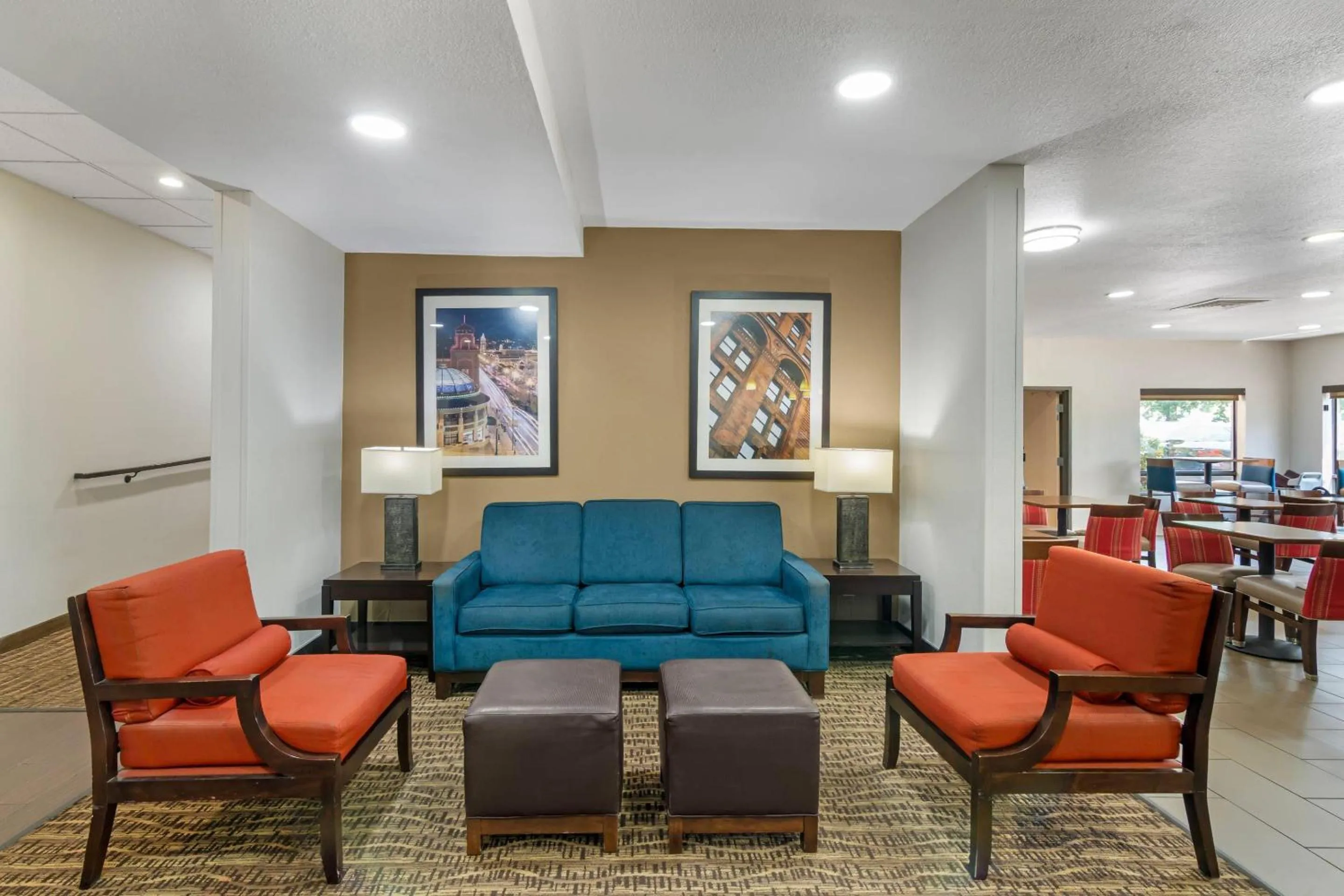 Lobby or reception in Comfort Inn & Suites Kansas City - Northeast