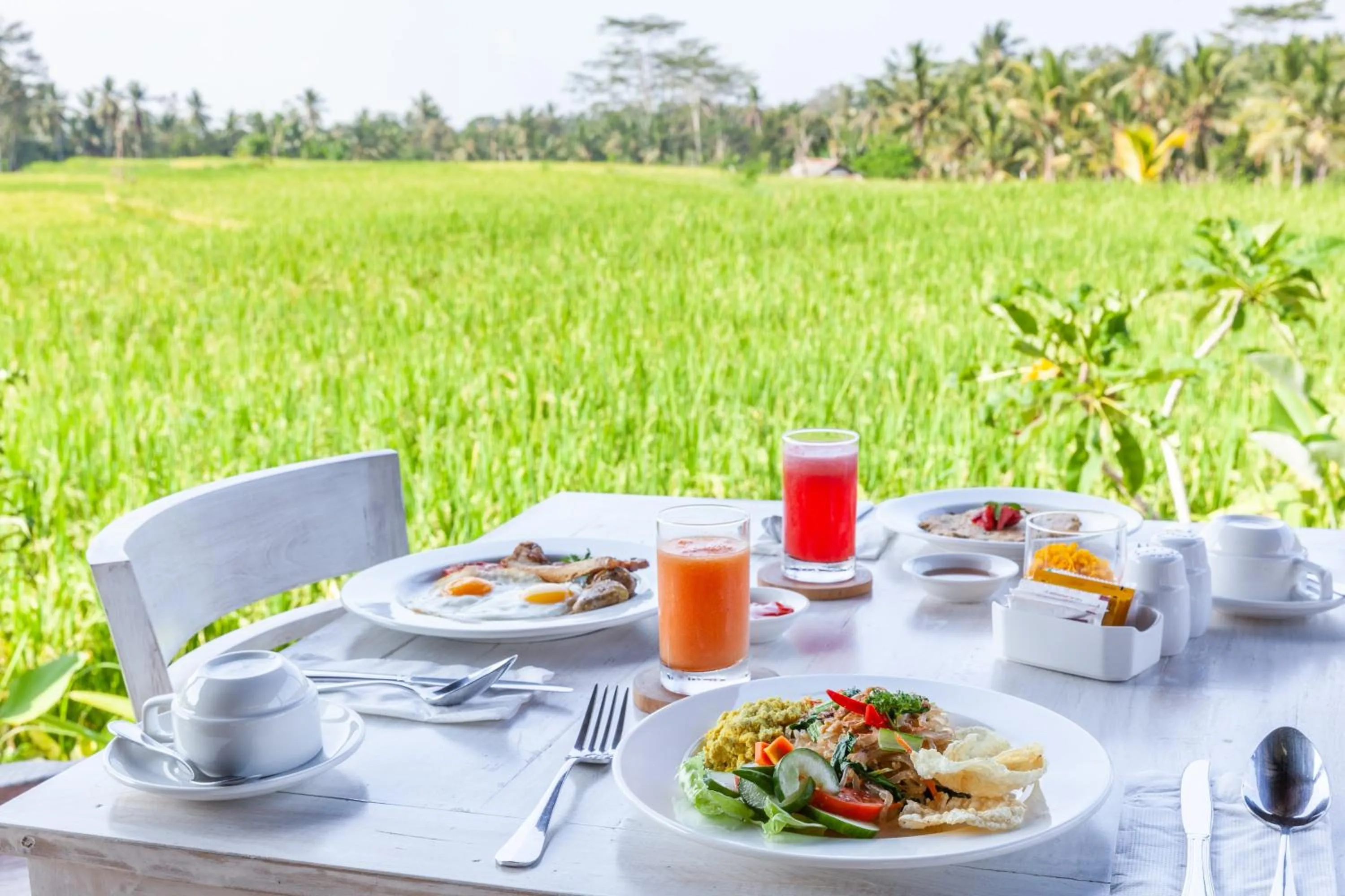 Food and drinks in Kayangan Villa Ubud