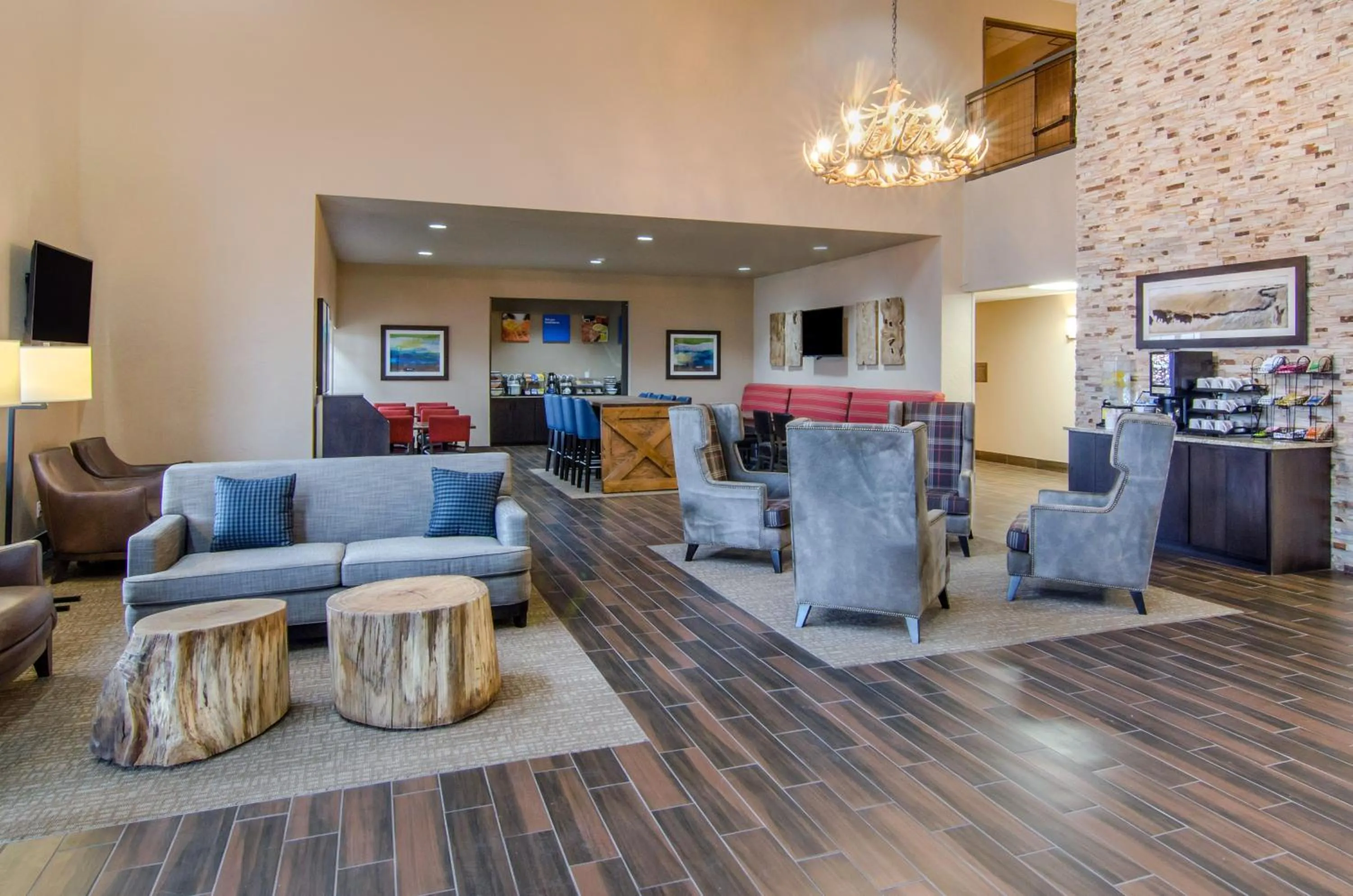 Lobby or reception in Comfort Inn St Robert-Fort Leonard Wood