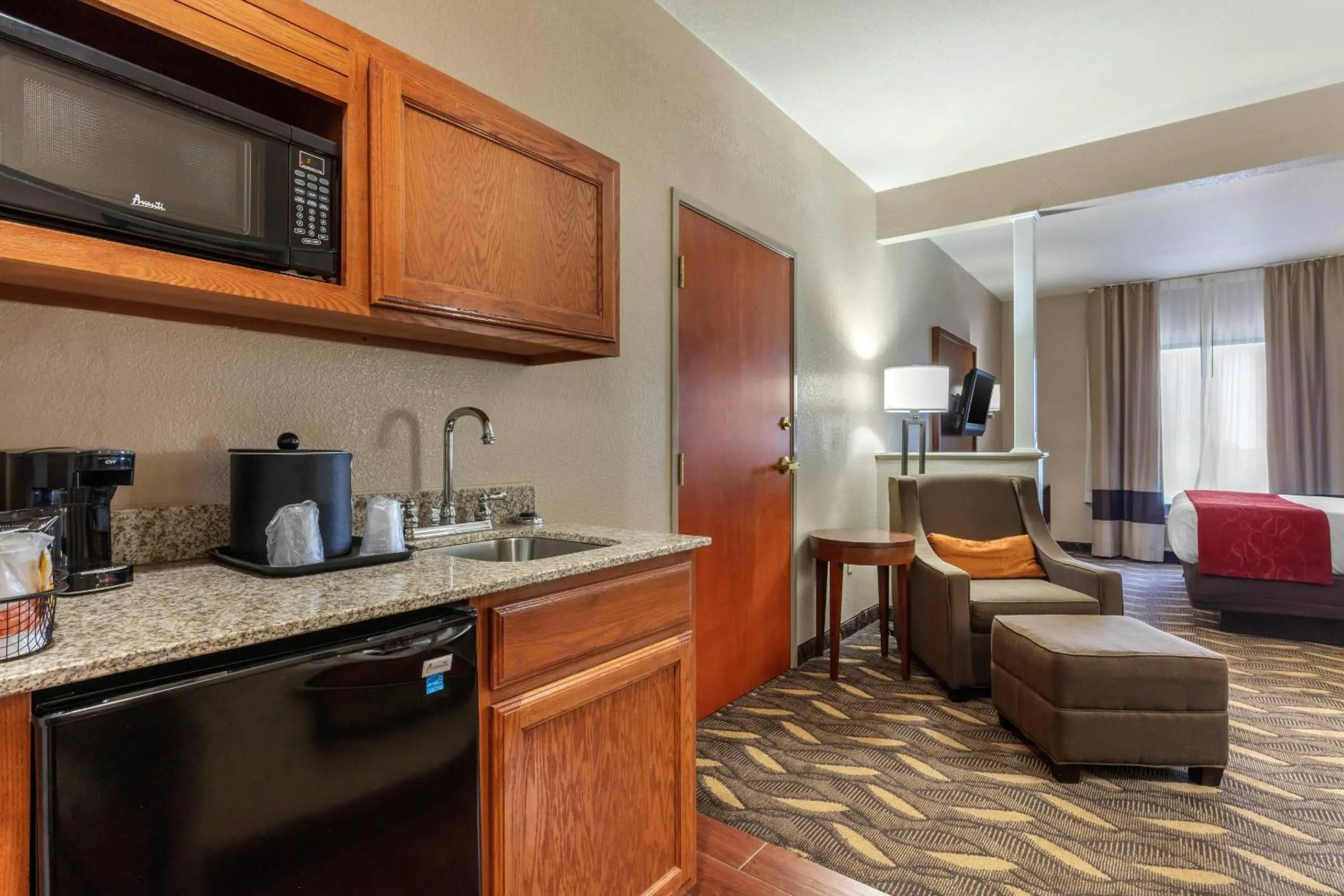 Bedroom in Comfort Suites