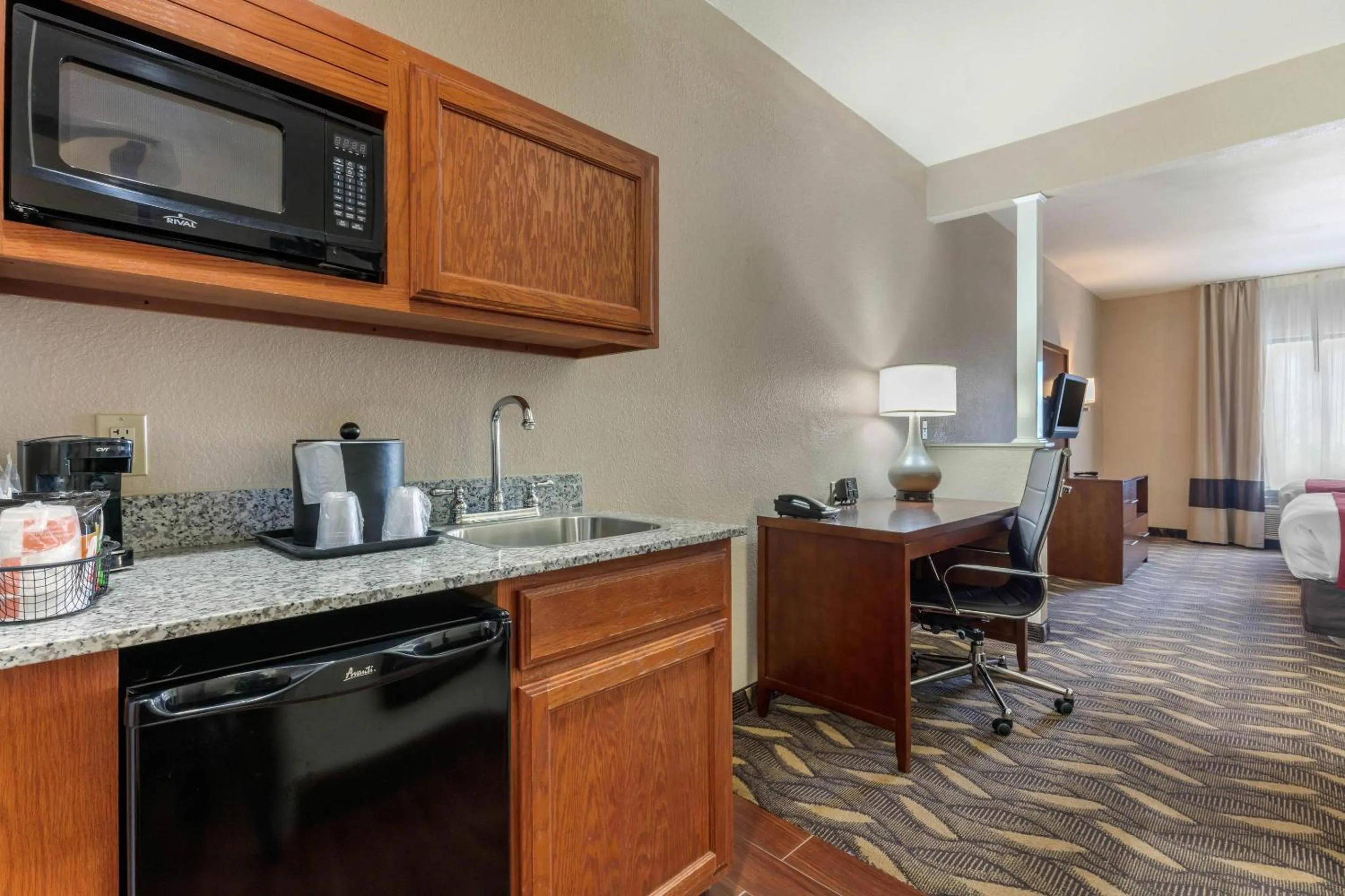 Bedroom in Comfort Suites