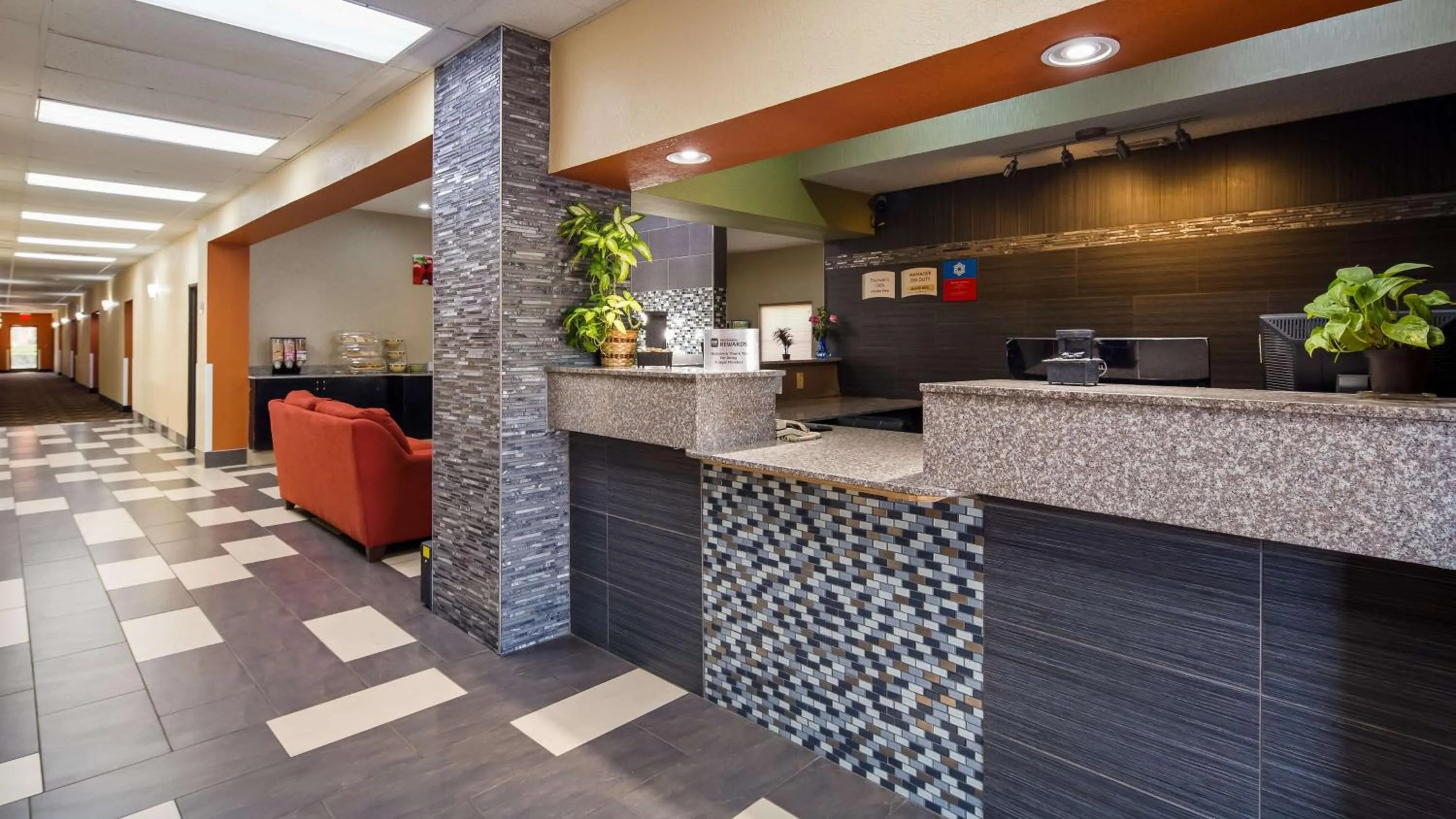 Lobby or reception in Red Lion Inn & Suites Blue Springs