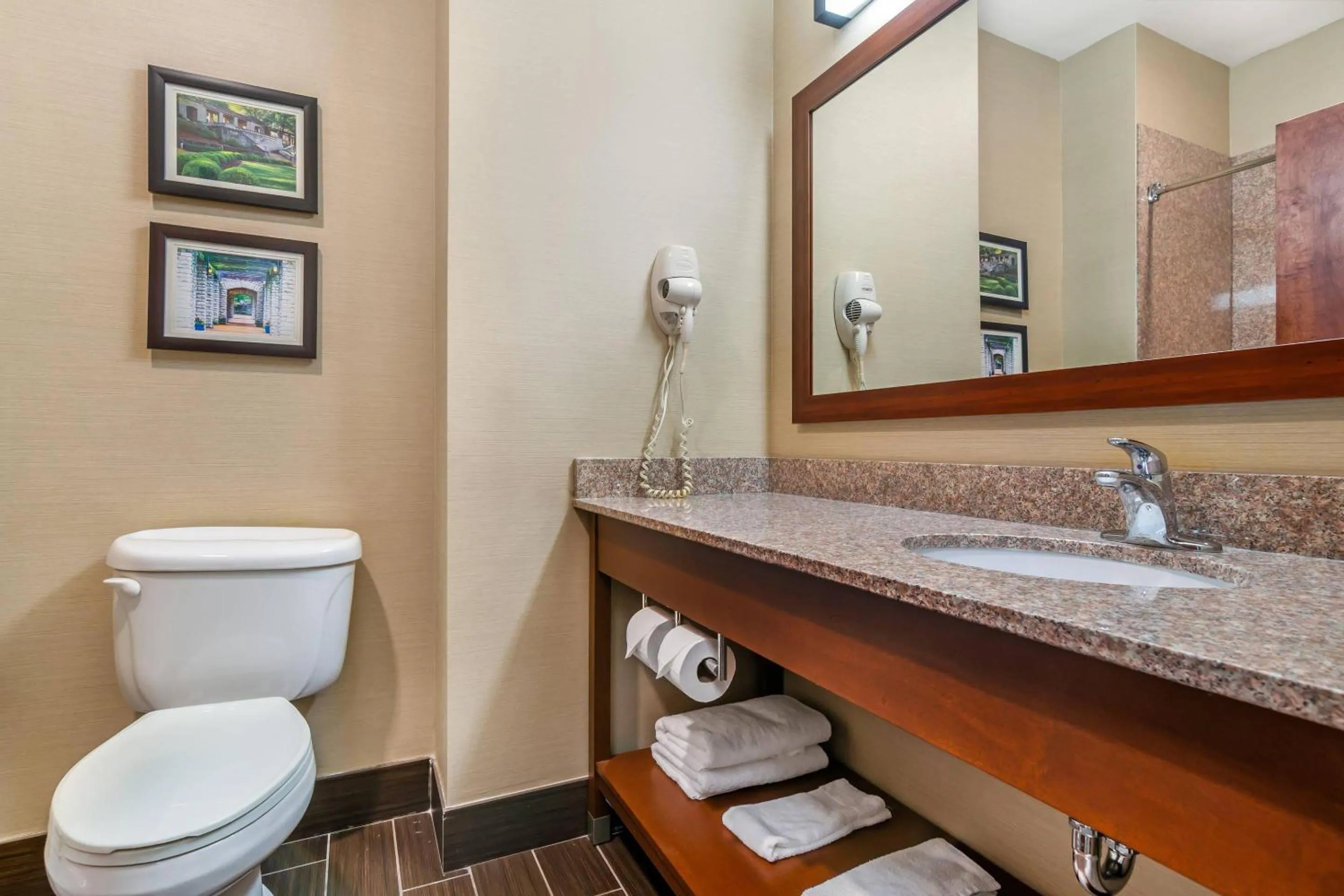 Bedroom in Comfort Suites - Jefferson City