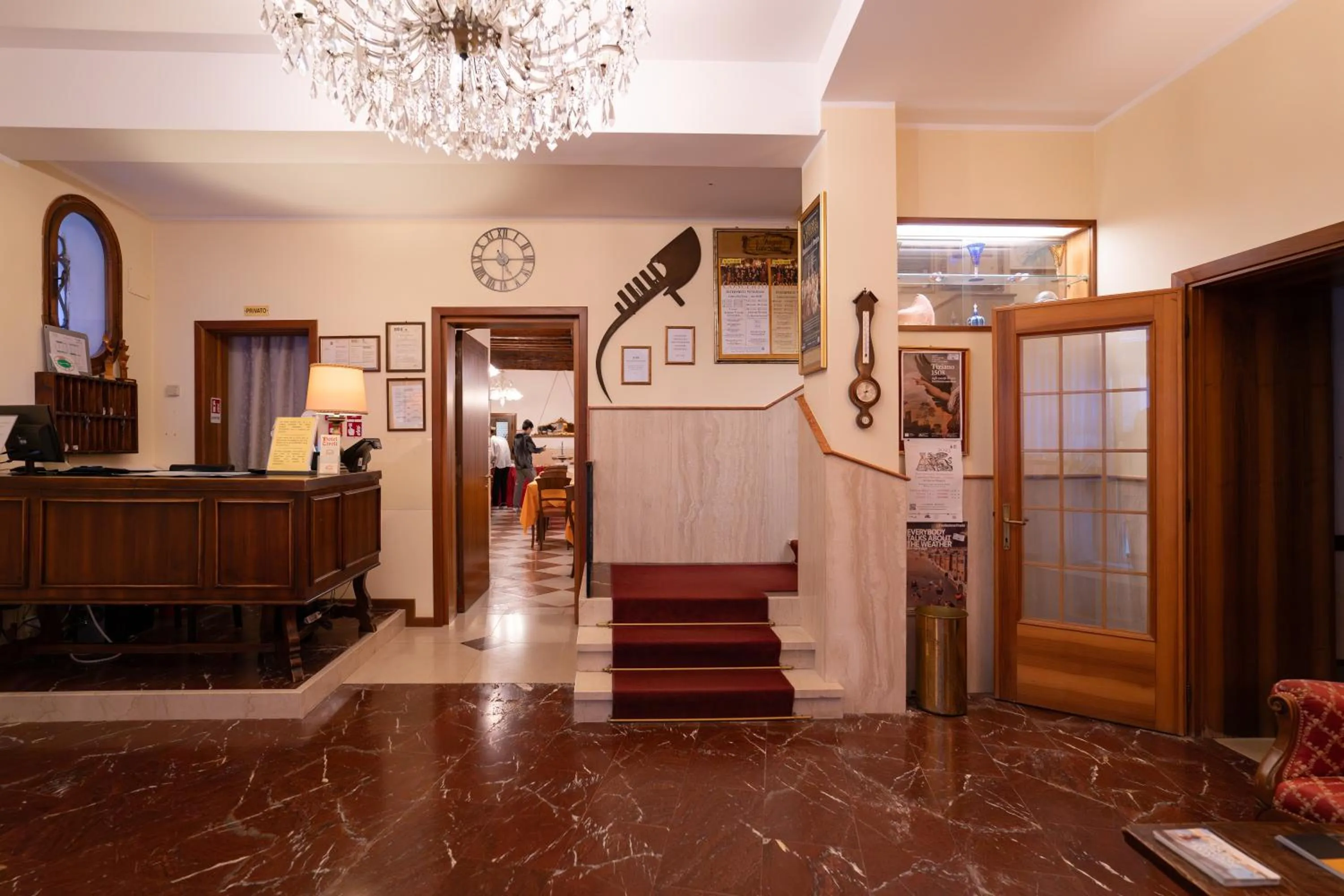 Lobby or reception in Hotel Tivoli