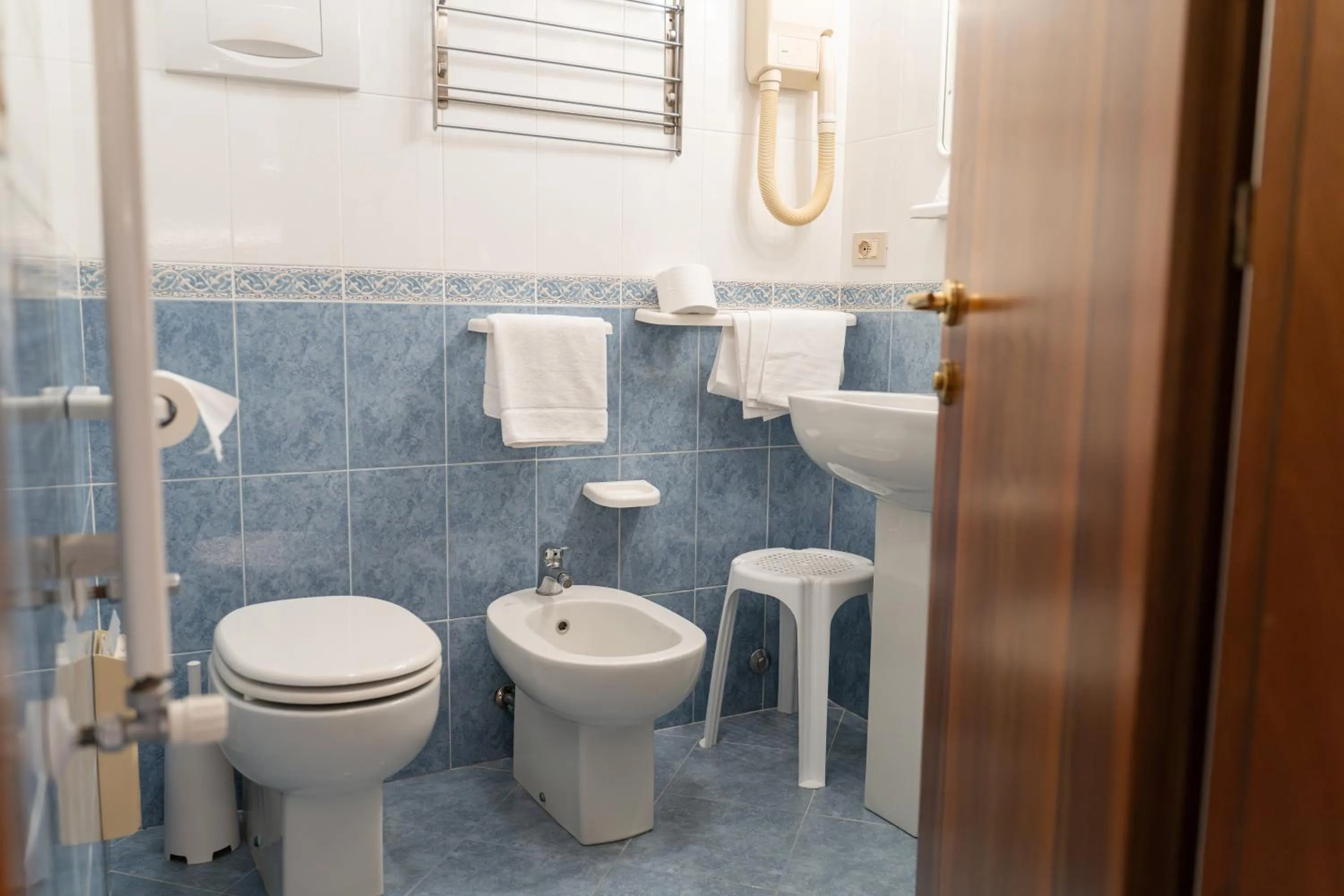 Toilet in Hotel Tivoli