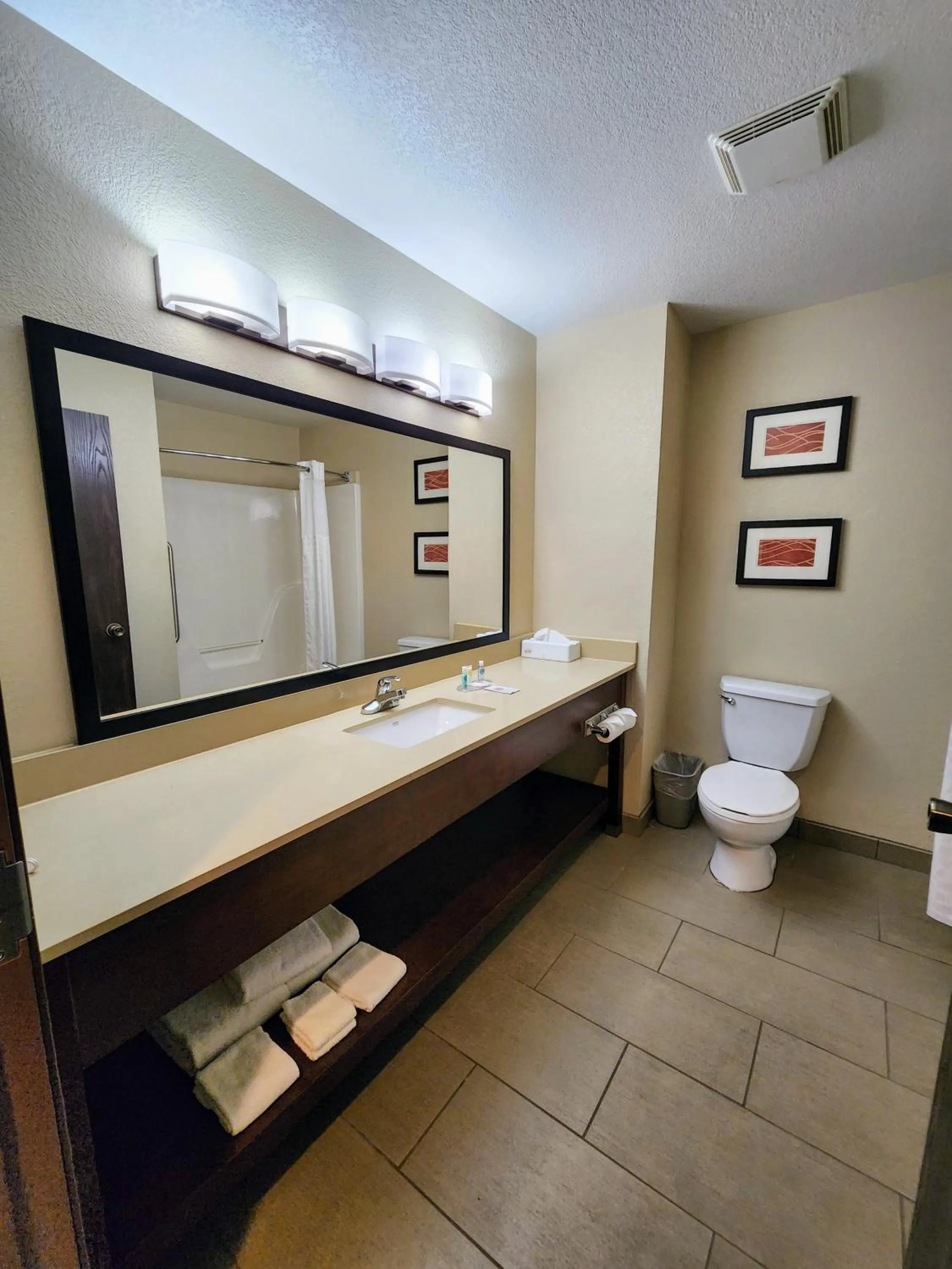 Bathroom in Comfort Inn Bolivar