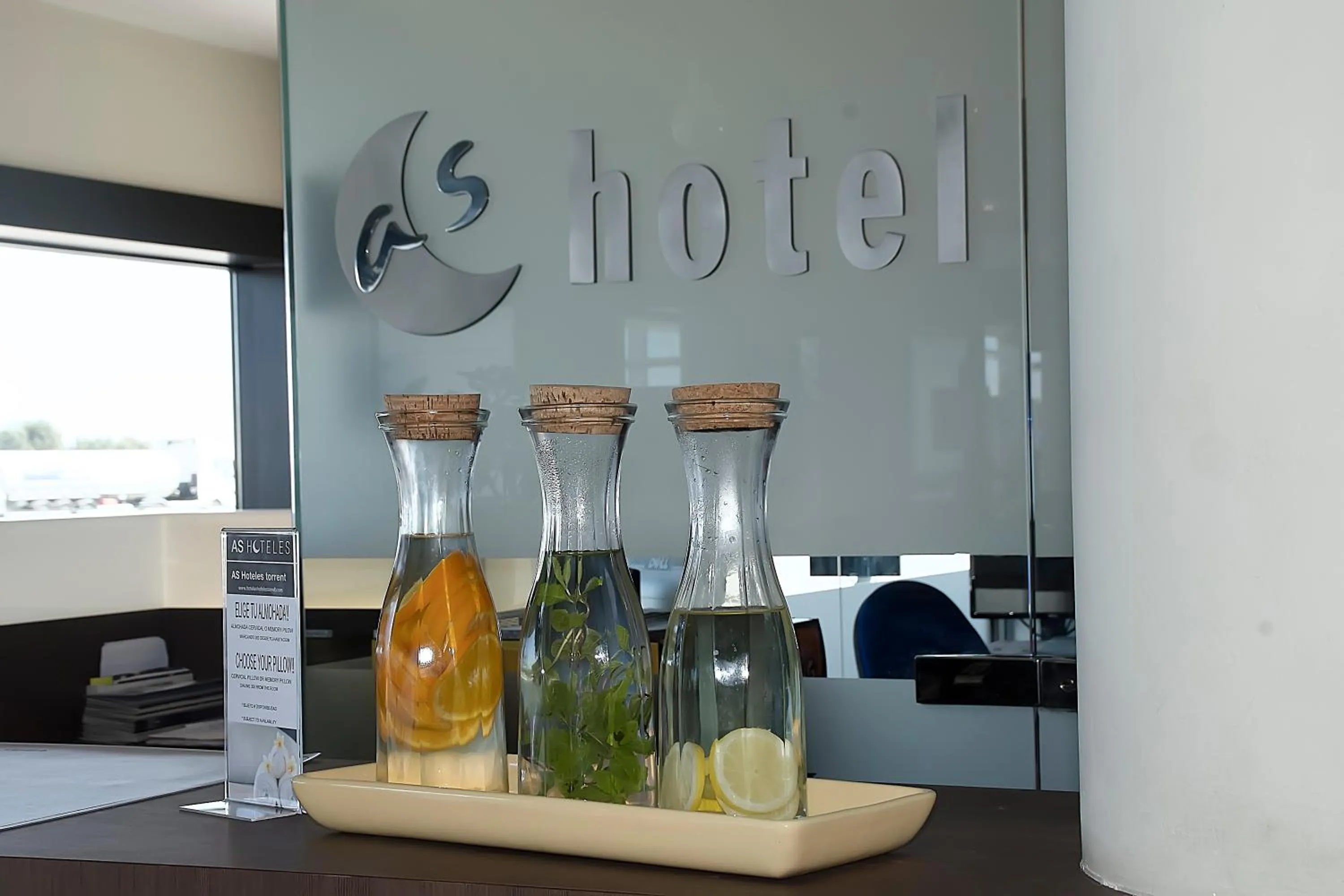 Decorative detail in Hotel AS Torrent