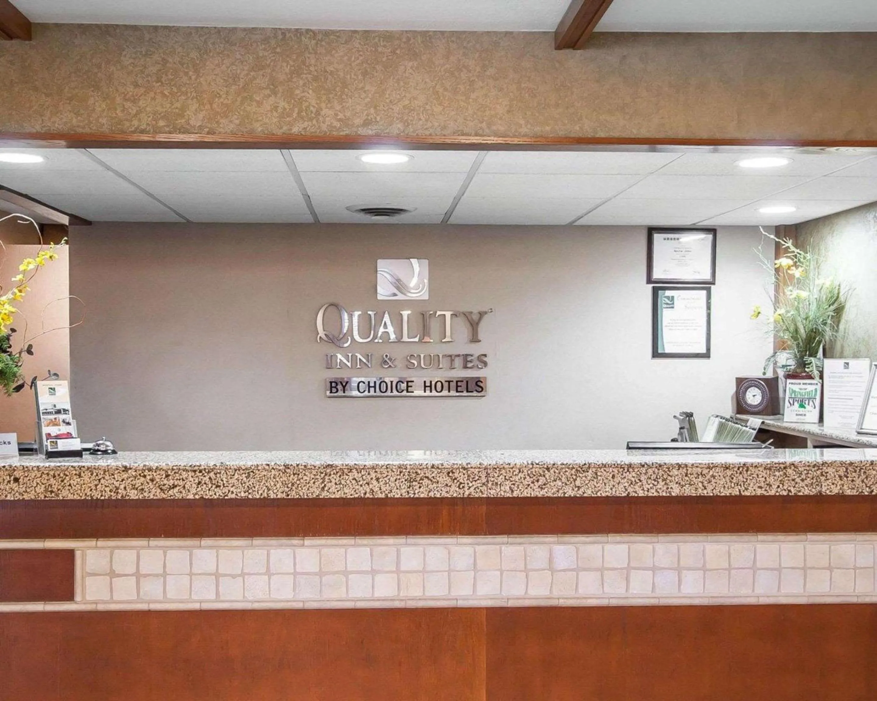 Lobby or reception in Quality Inn & Suites North