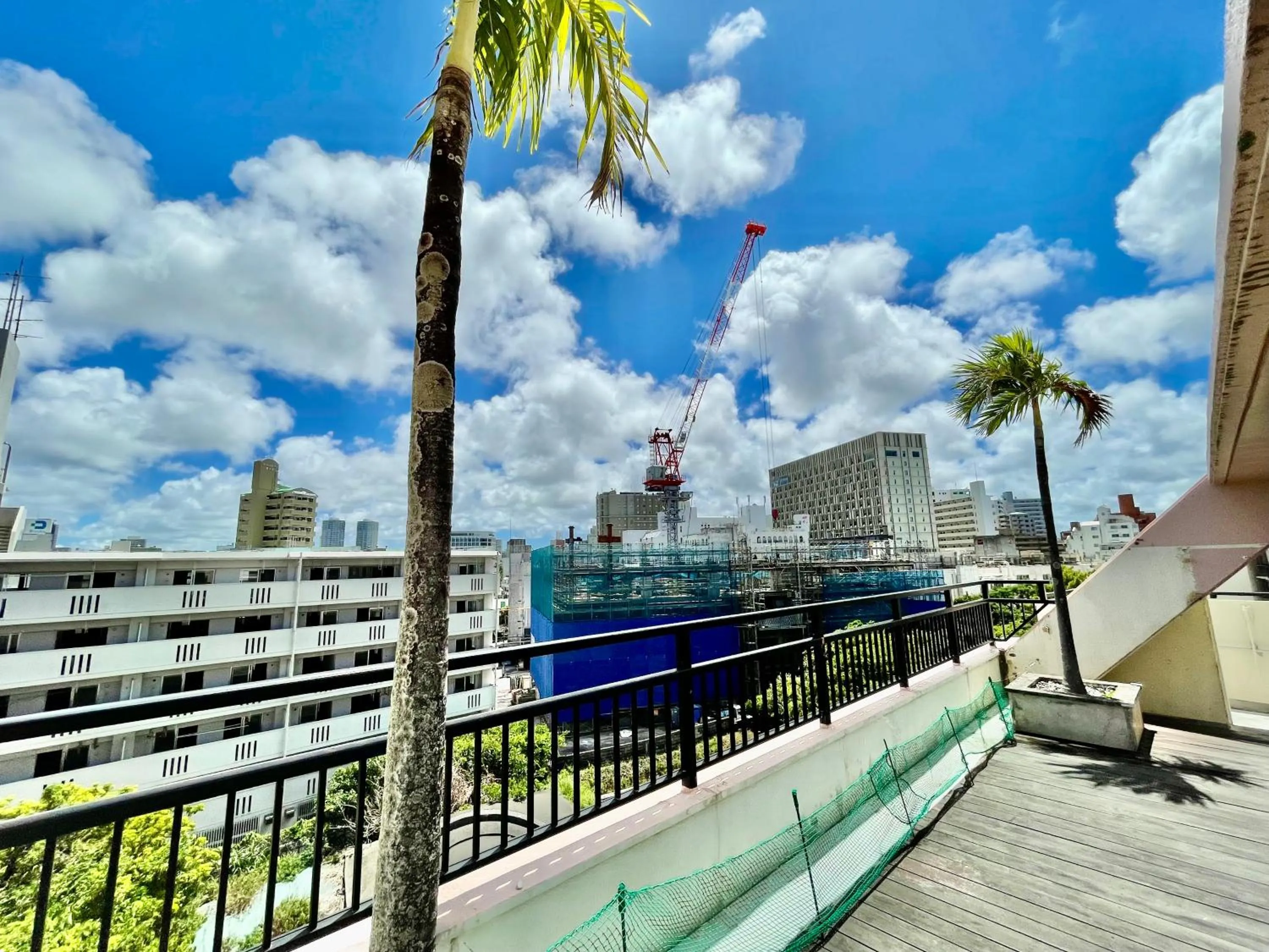 Balcony/Terrace in ホテル天使館 久茂地 -Tenshi-Kan-