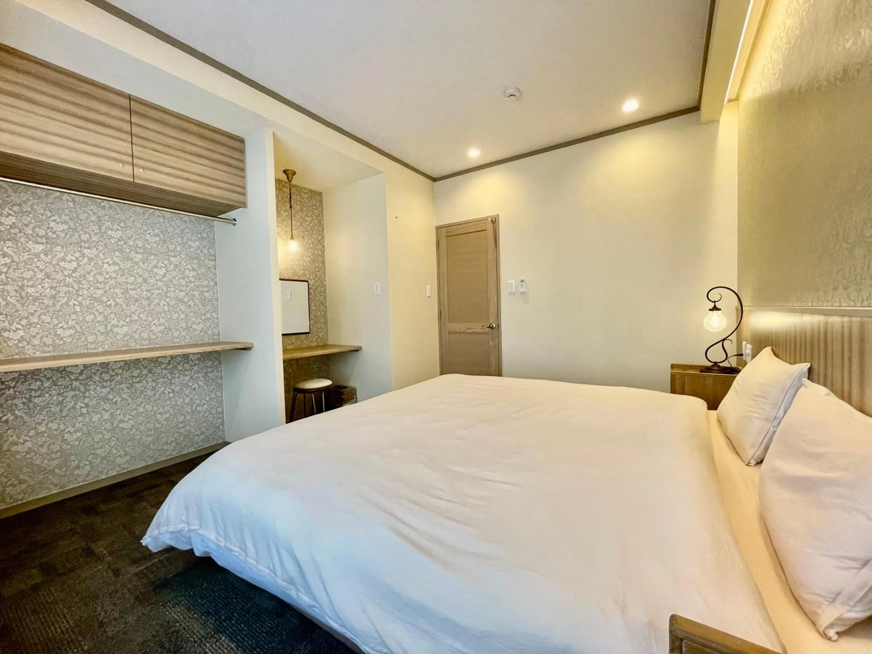 Bed in ホテル天使館 久茂地 -Tenshi-Kan-