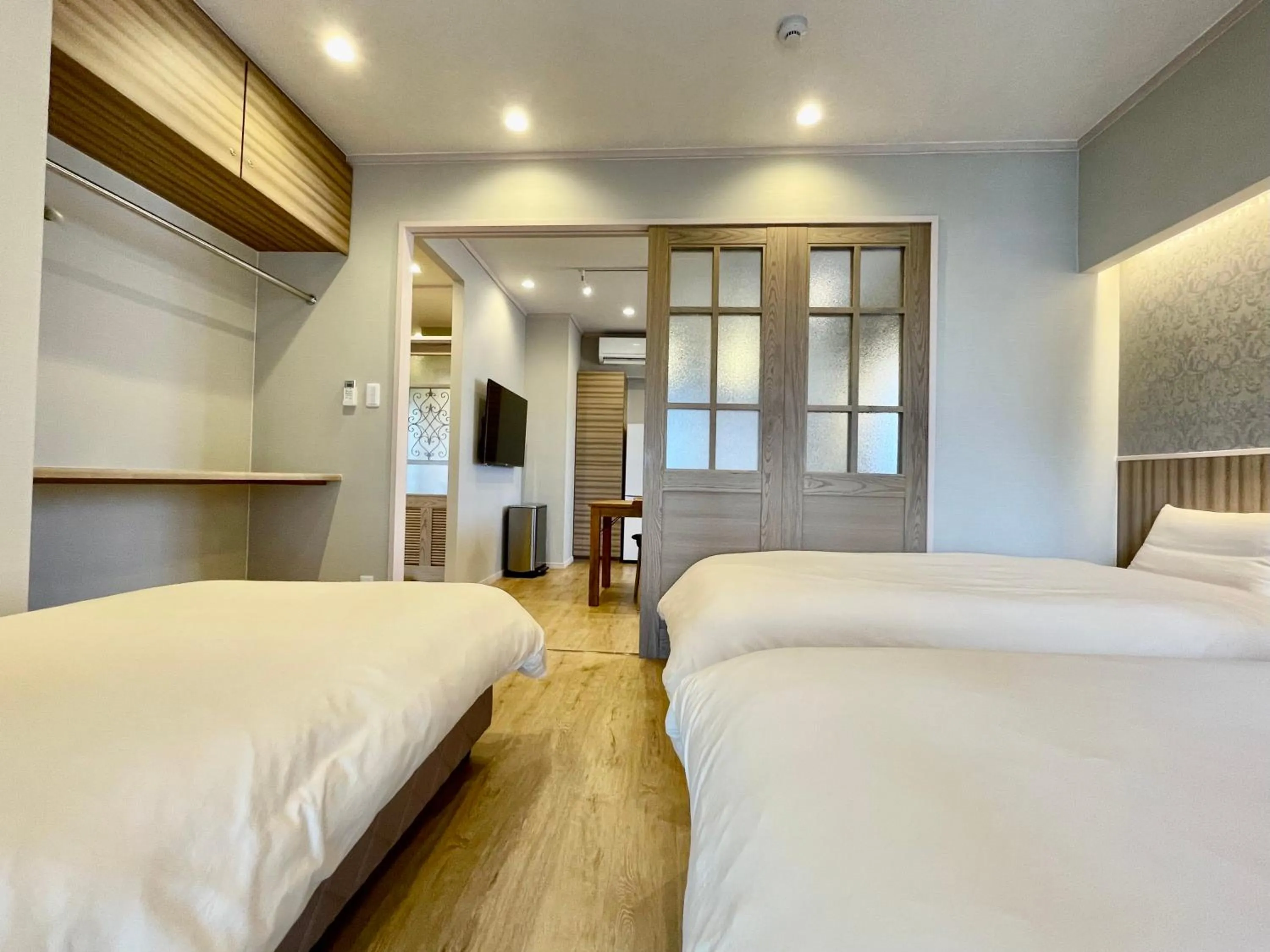 Bed in ホテル天使館 久茂地 -Tenshi-Kan-