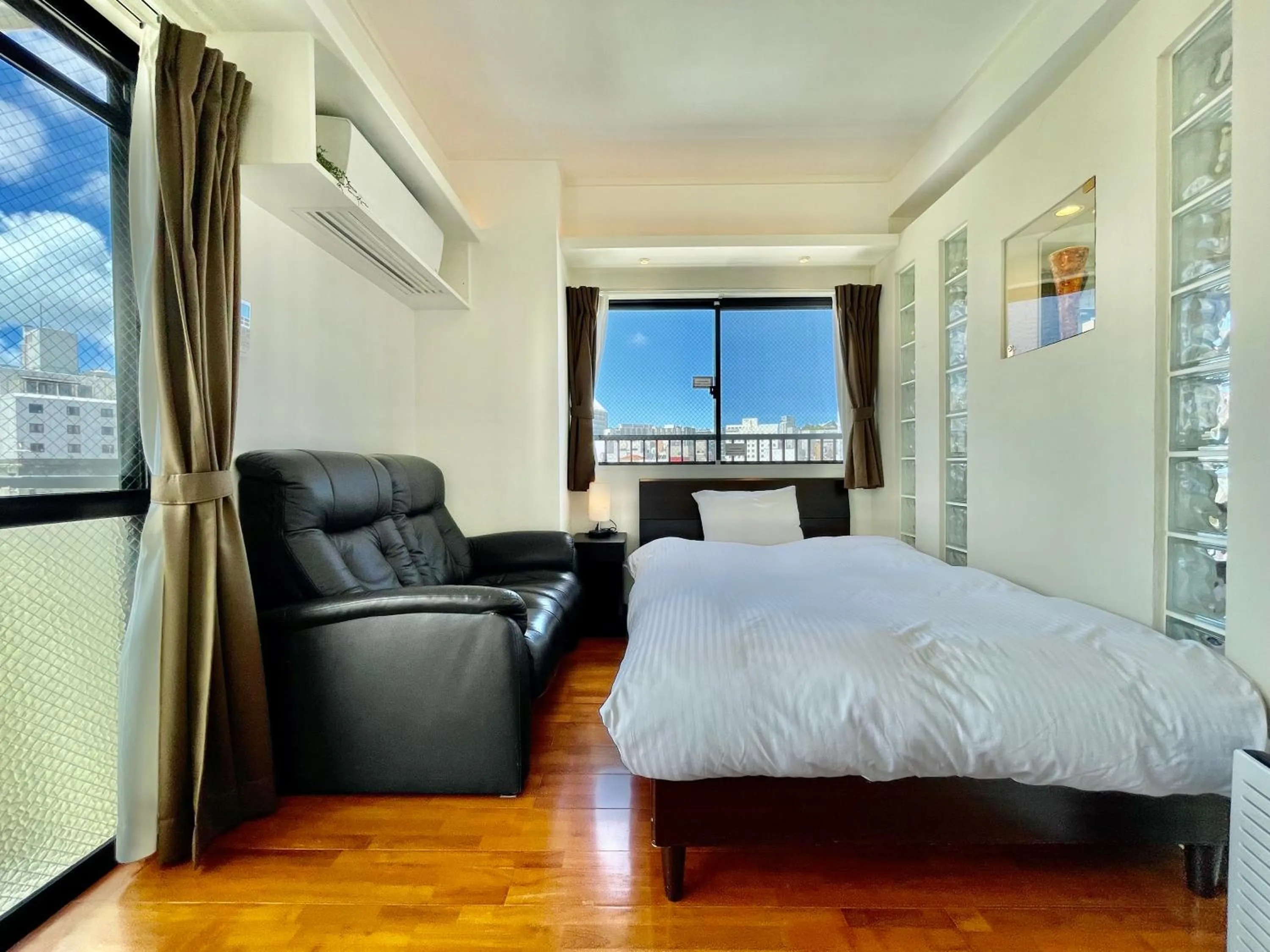 Bed in ホテル天使館 久茂地 -Tenshi-Kan-