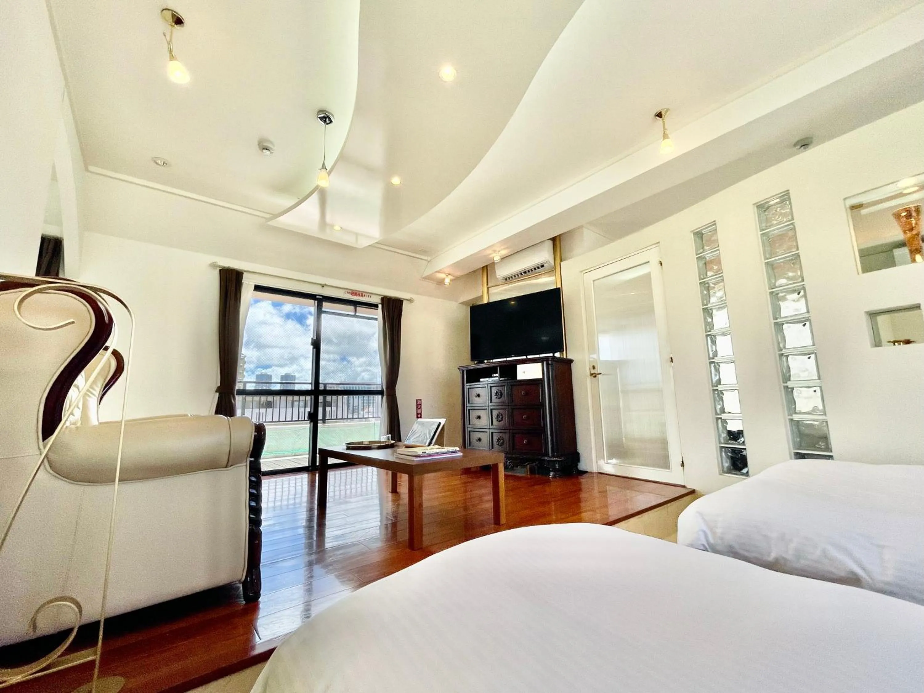 Bed in ホテル天使館 久茂地 -Tenshi-Kan-