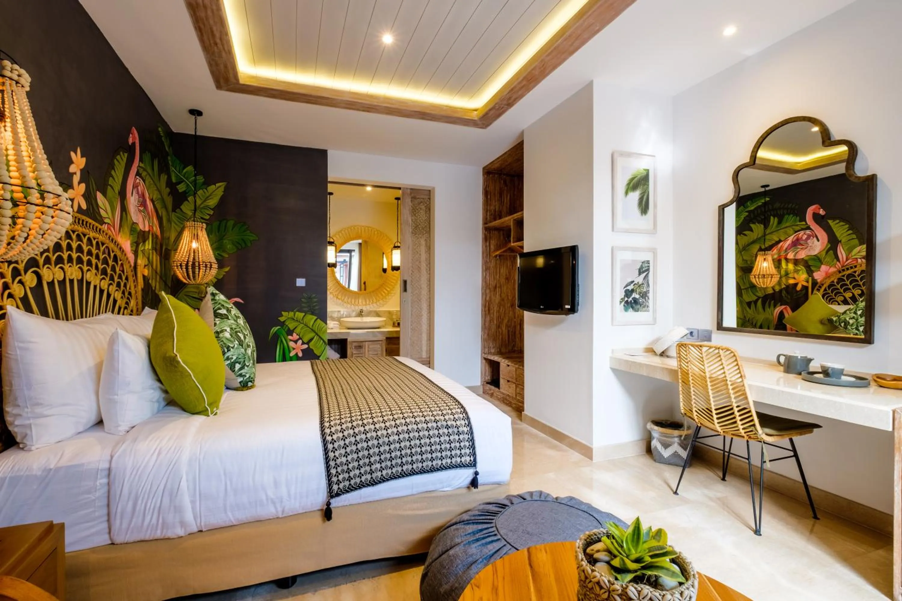 Photo of the whole room in The Akasha Seminyak Bali Boutique Hotel