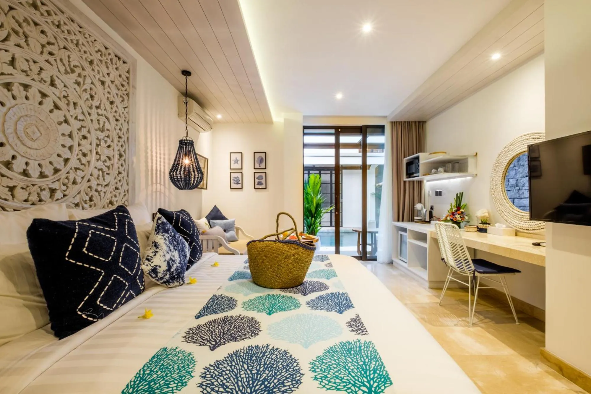 Property building, Bed in The Akasha Seminyak Bali Boutique Hotel