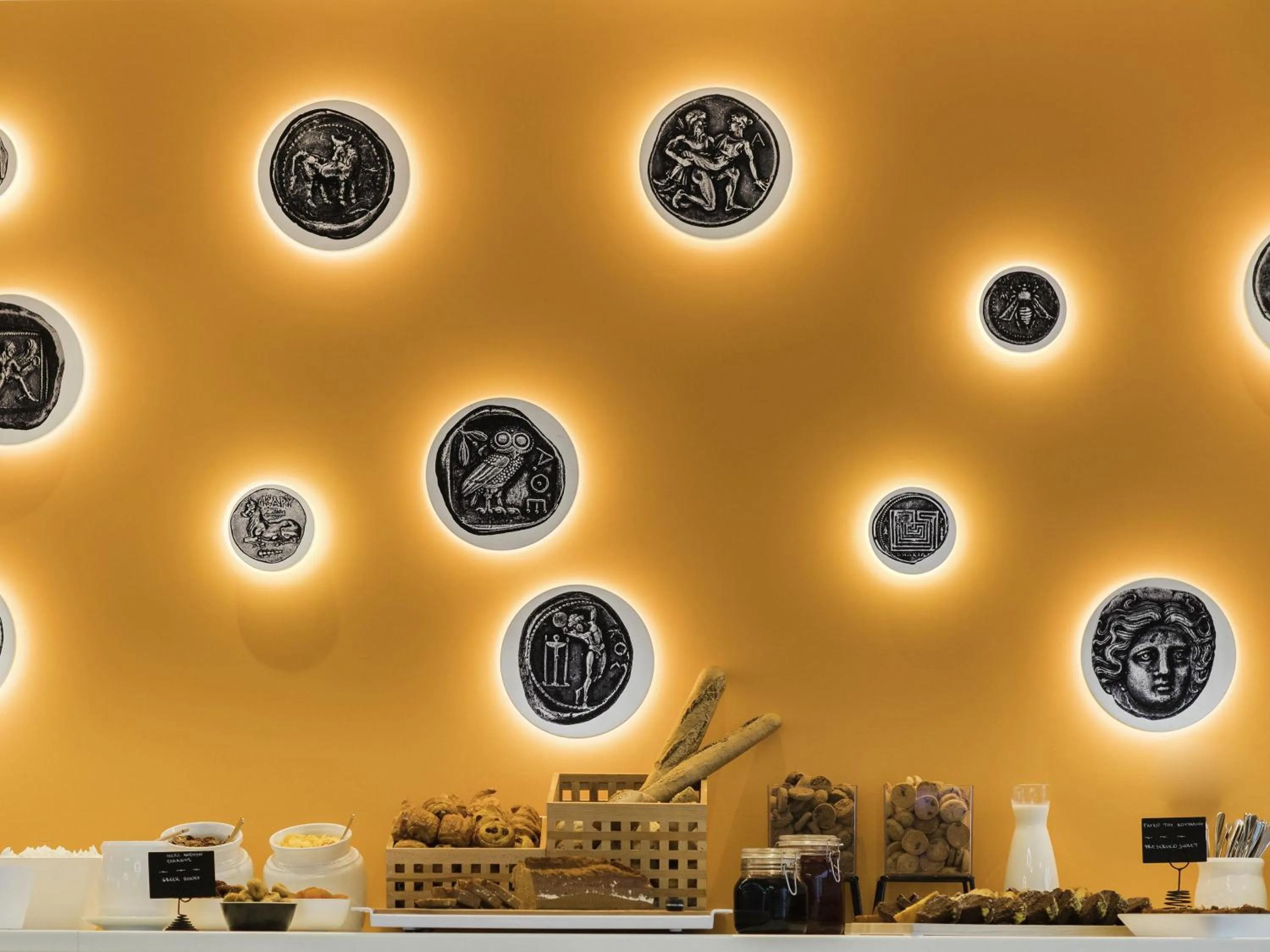 Breakfast in ibis Styles Athens Routes