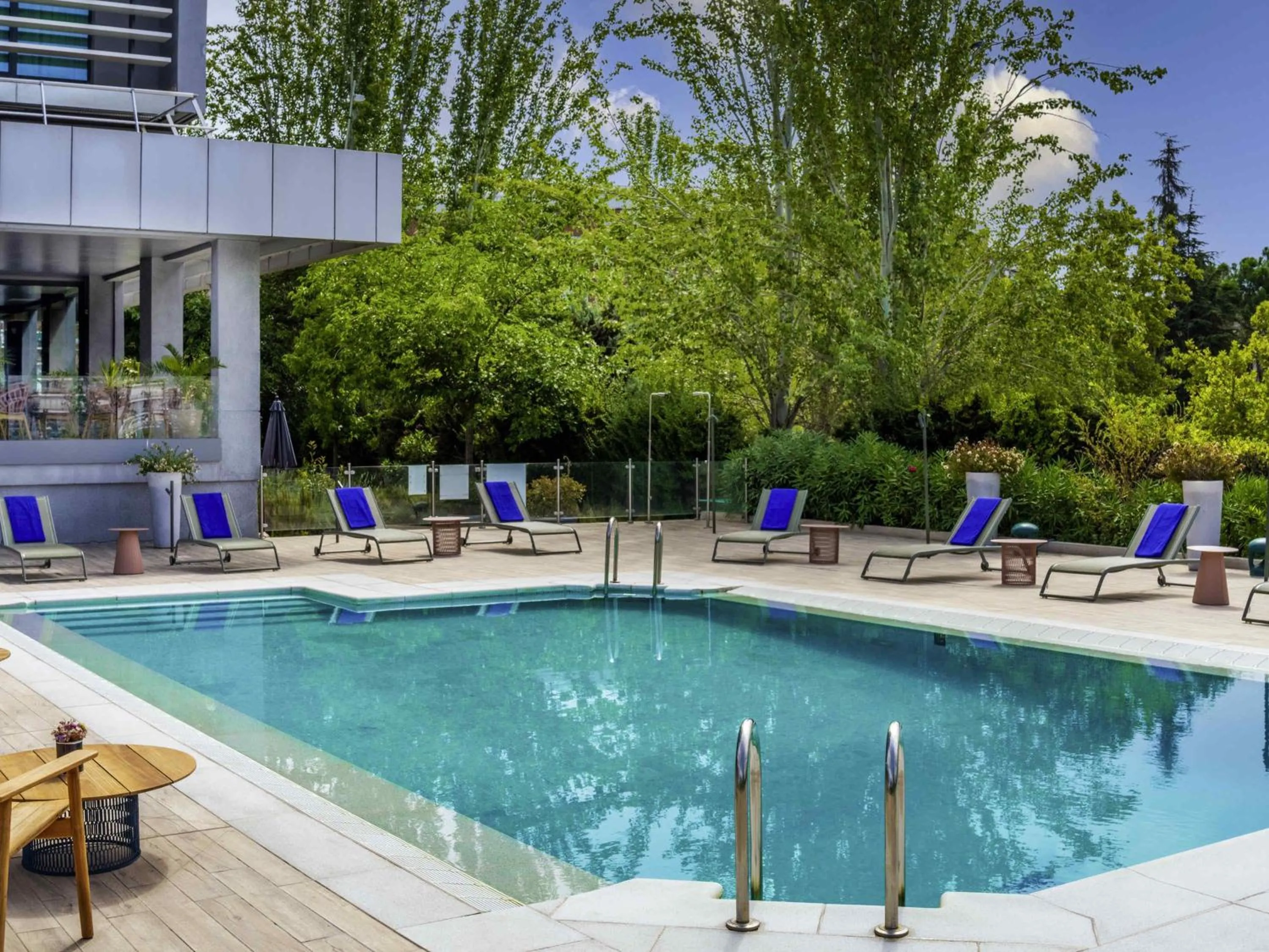 Pool view in Ibis Styles Madrid City Las Ventas