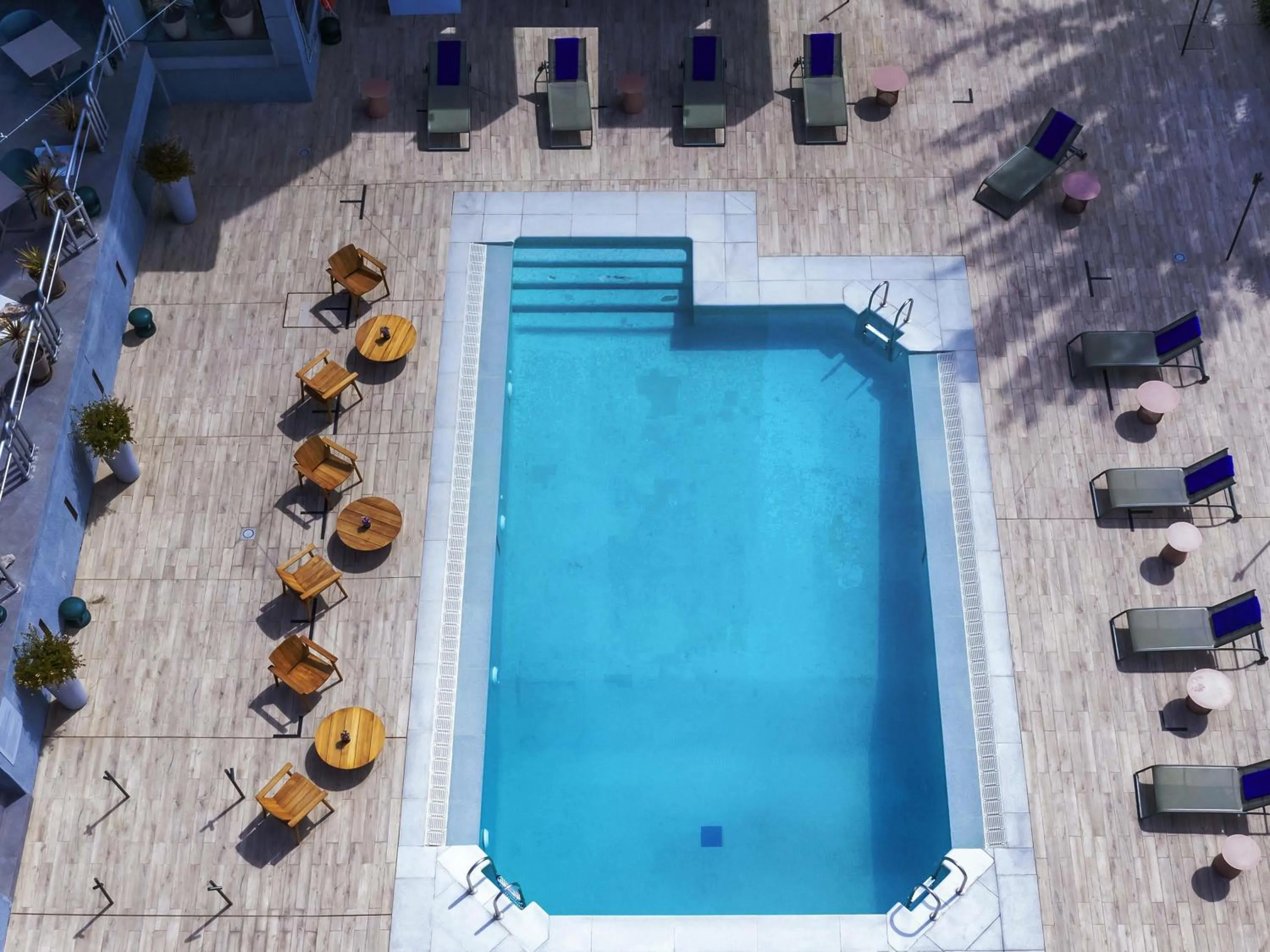 Pool view in Ibis Styles Madrid City Las Ventas