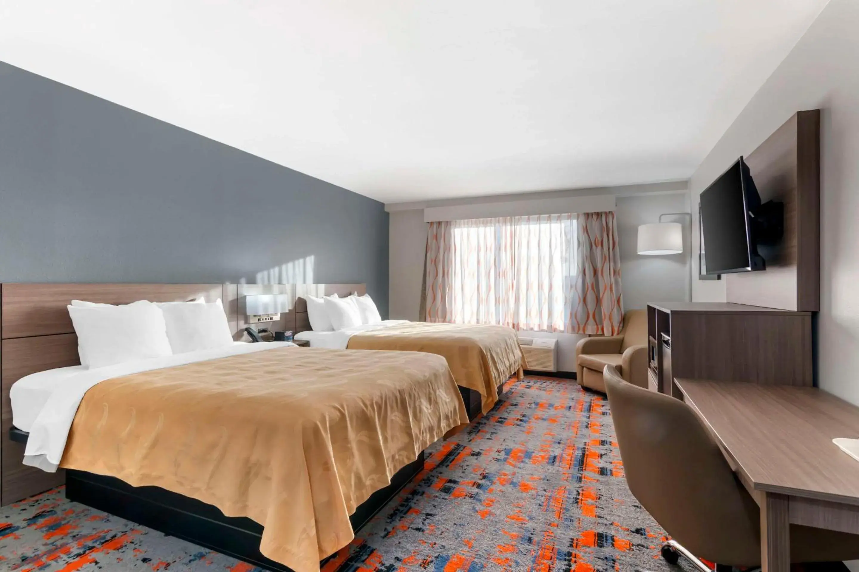Queen Room with Two Queen Beds - Non-Smoking in Quality Inn Queen Room with Two Queen Beds - Non-Smoking in Quality Inn