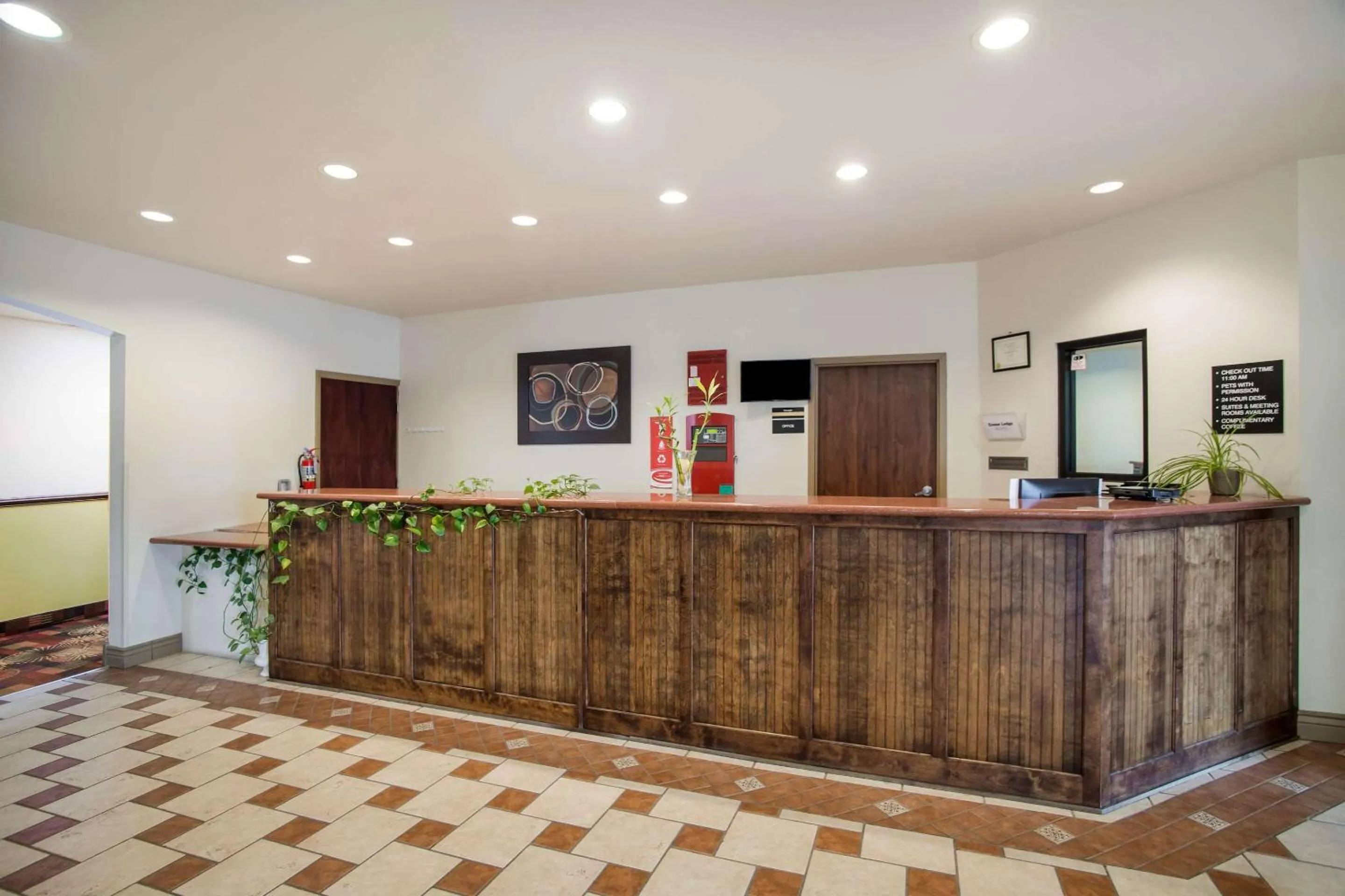Lobby or reception in Econo Lodge Anderson