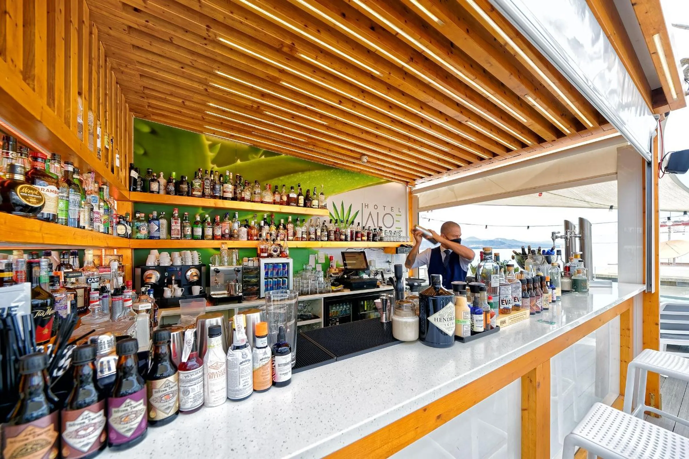 Lounge or bar in Hotel Aloe Canteras